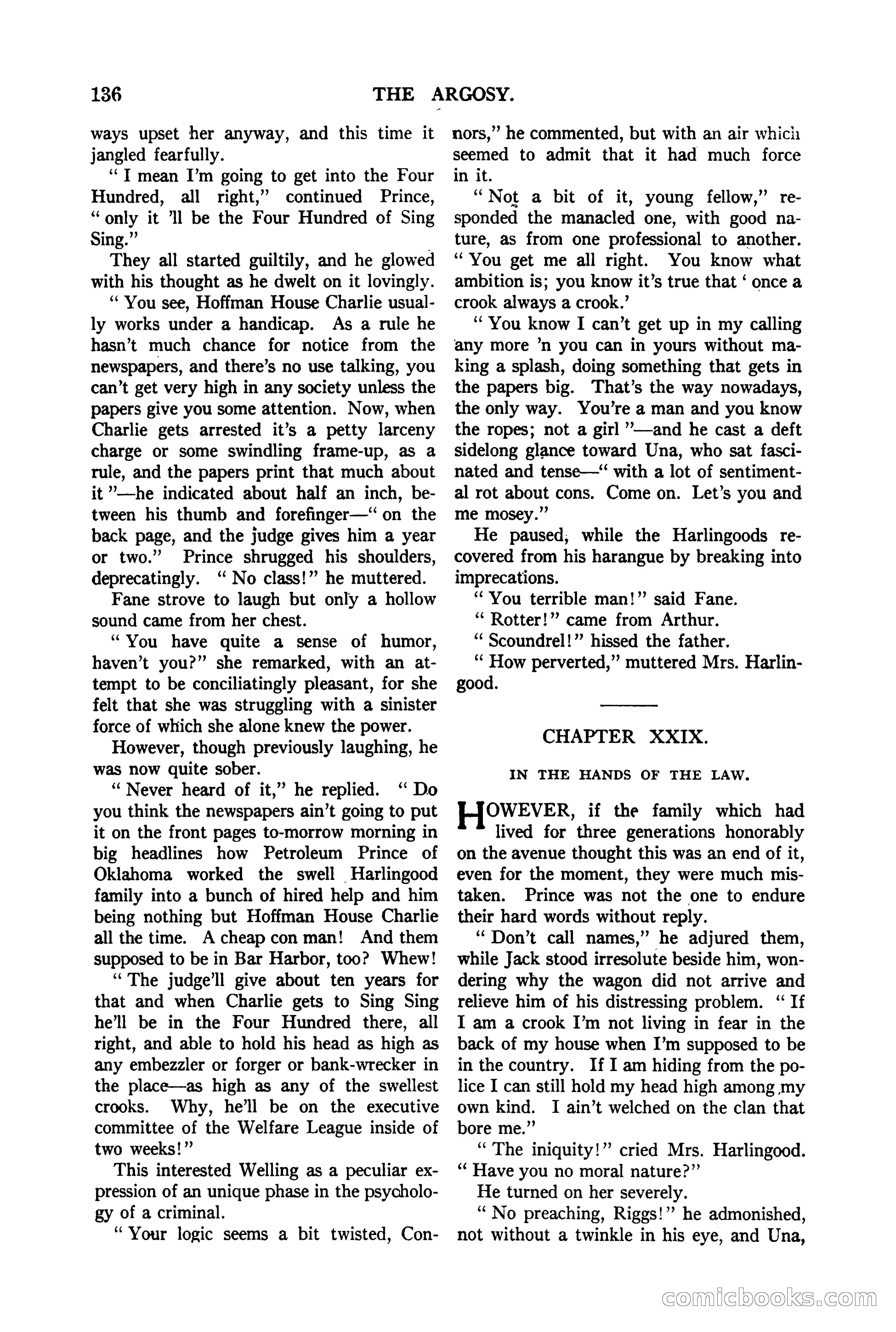 The Argosy, Vol. 90 No. 1 — page 142 of 200