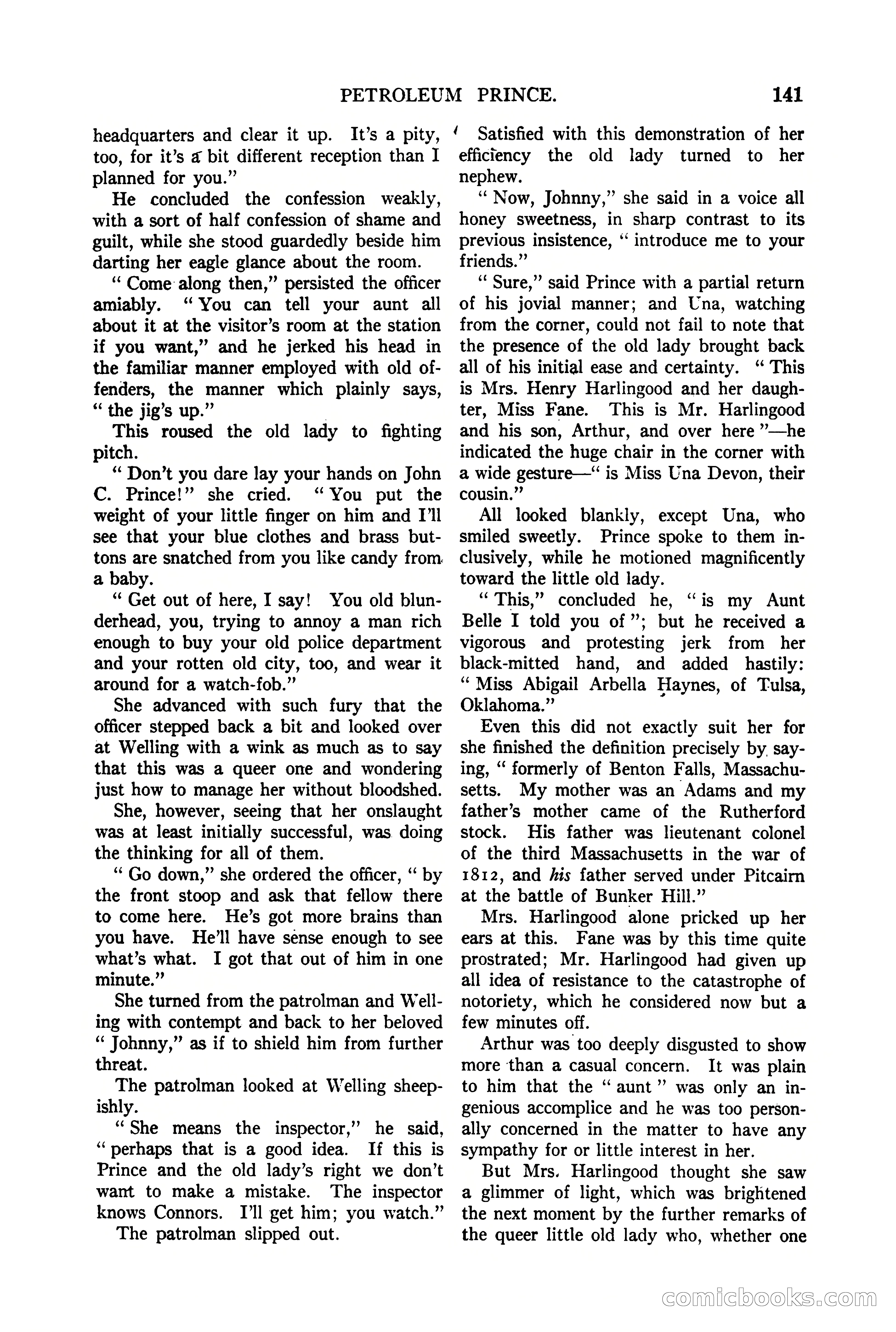The Argosy, Vol. 90 No. 1 — page 147 of 200