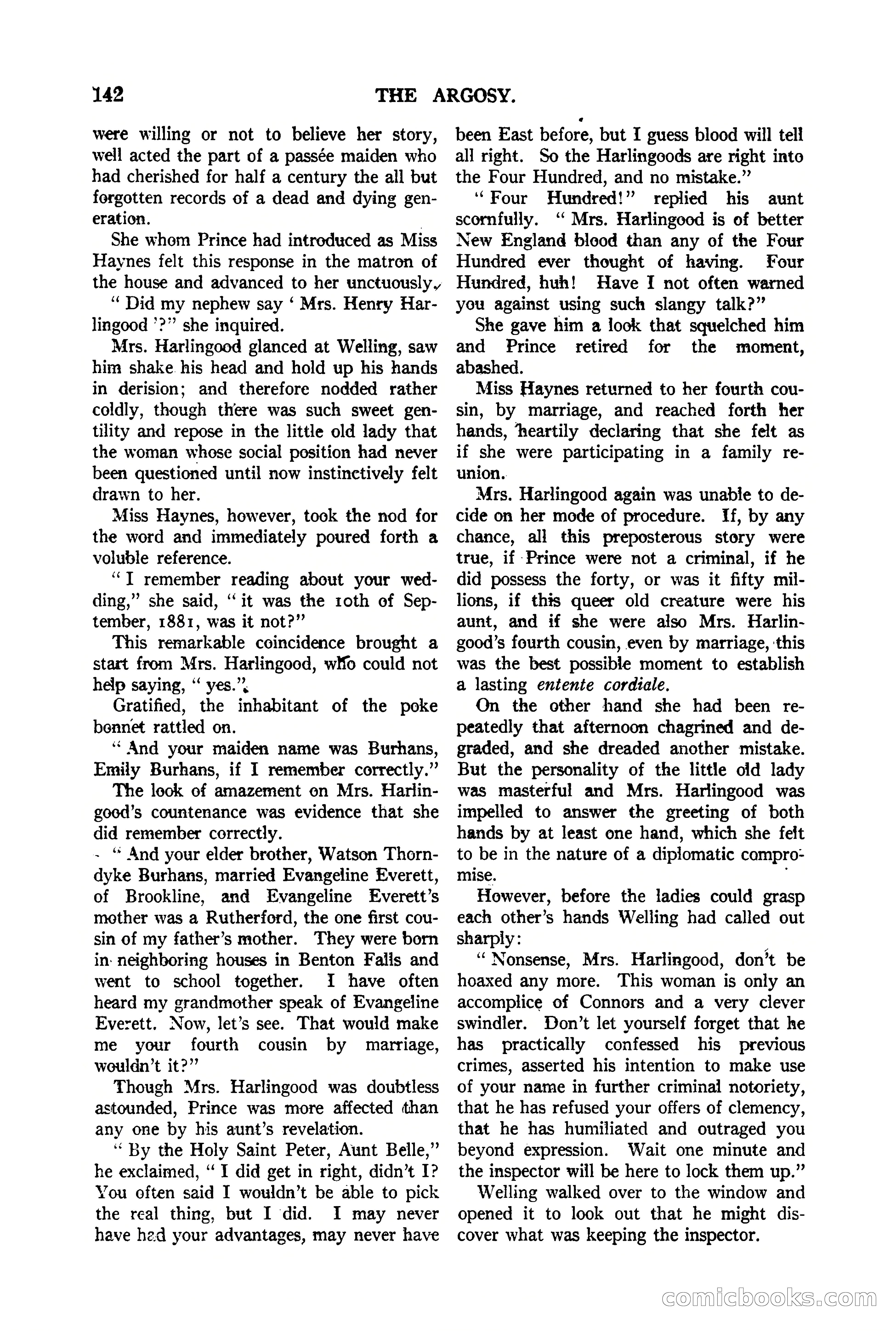 The Argosy, Vol. 90 No. 1 — page 148 of 200
