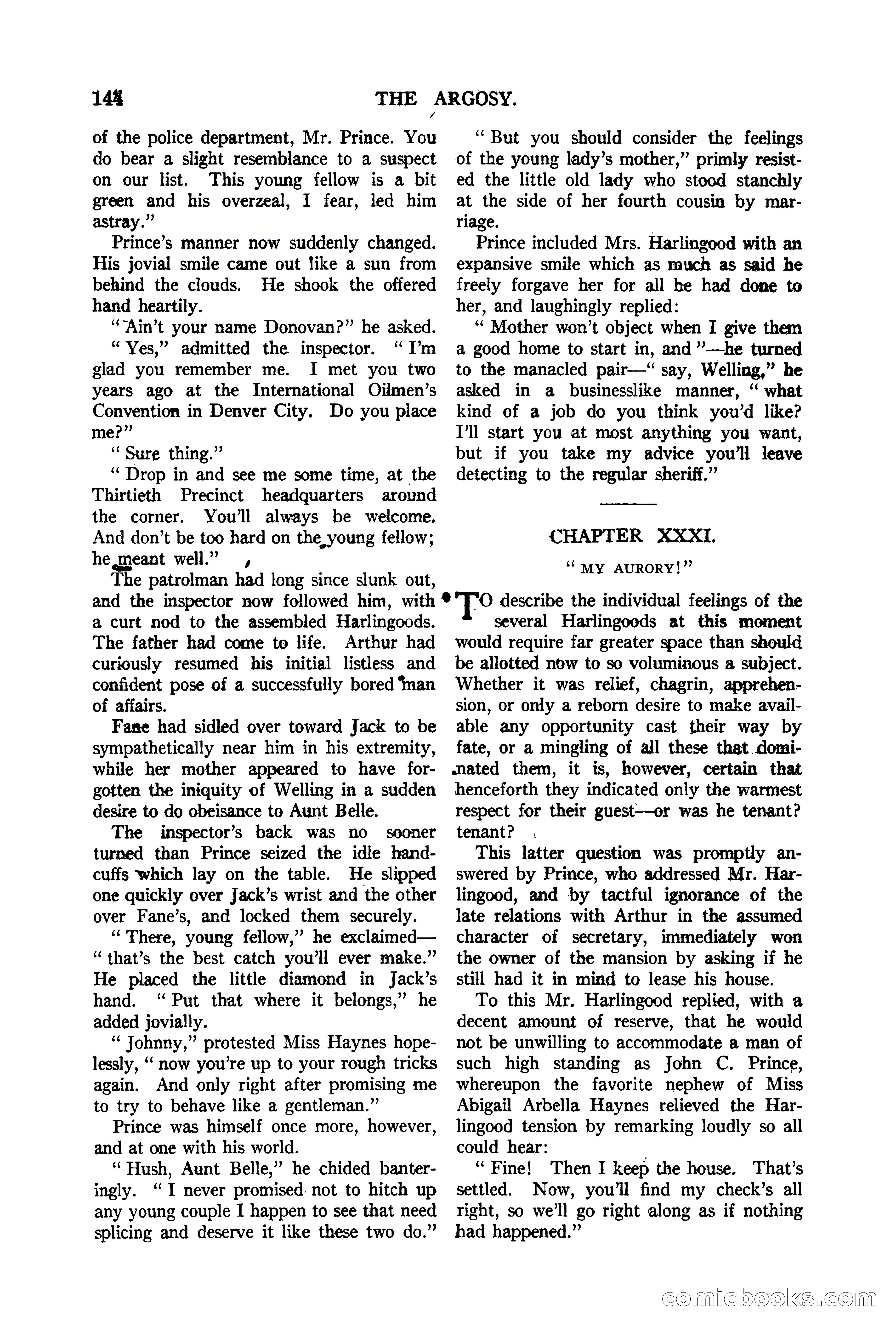 The Argosy, Vol. 90 No. 1 — page 150 of 200