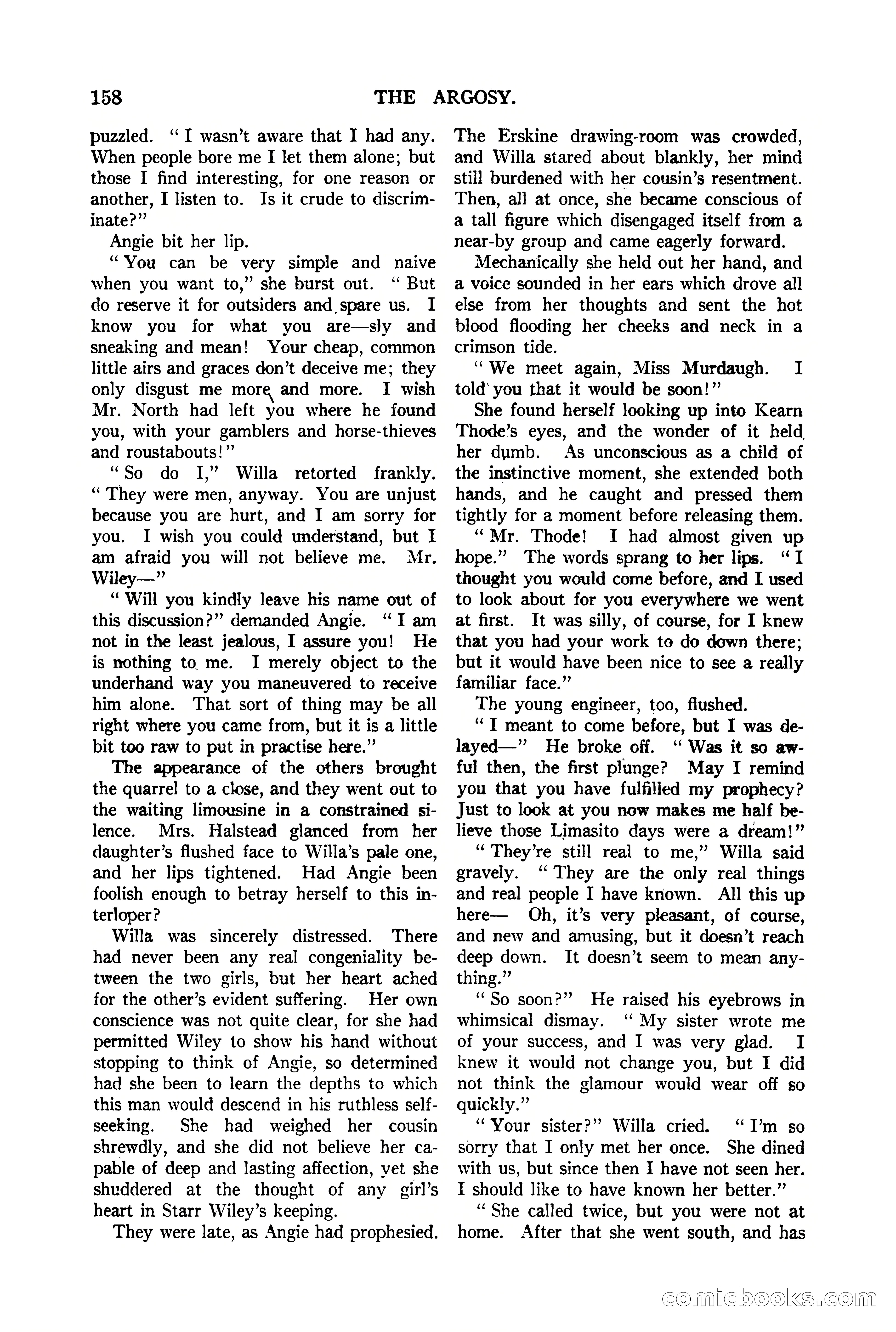The Argosy, Vol. 90 No. 1 — page 164 of 200
