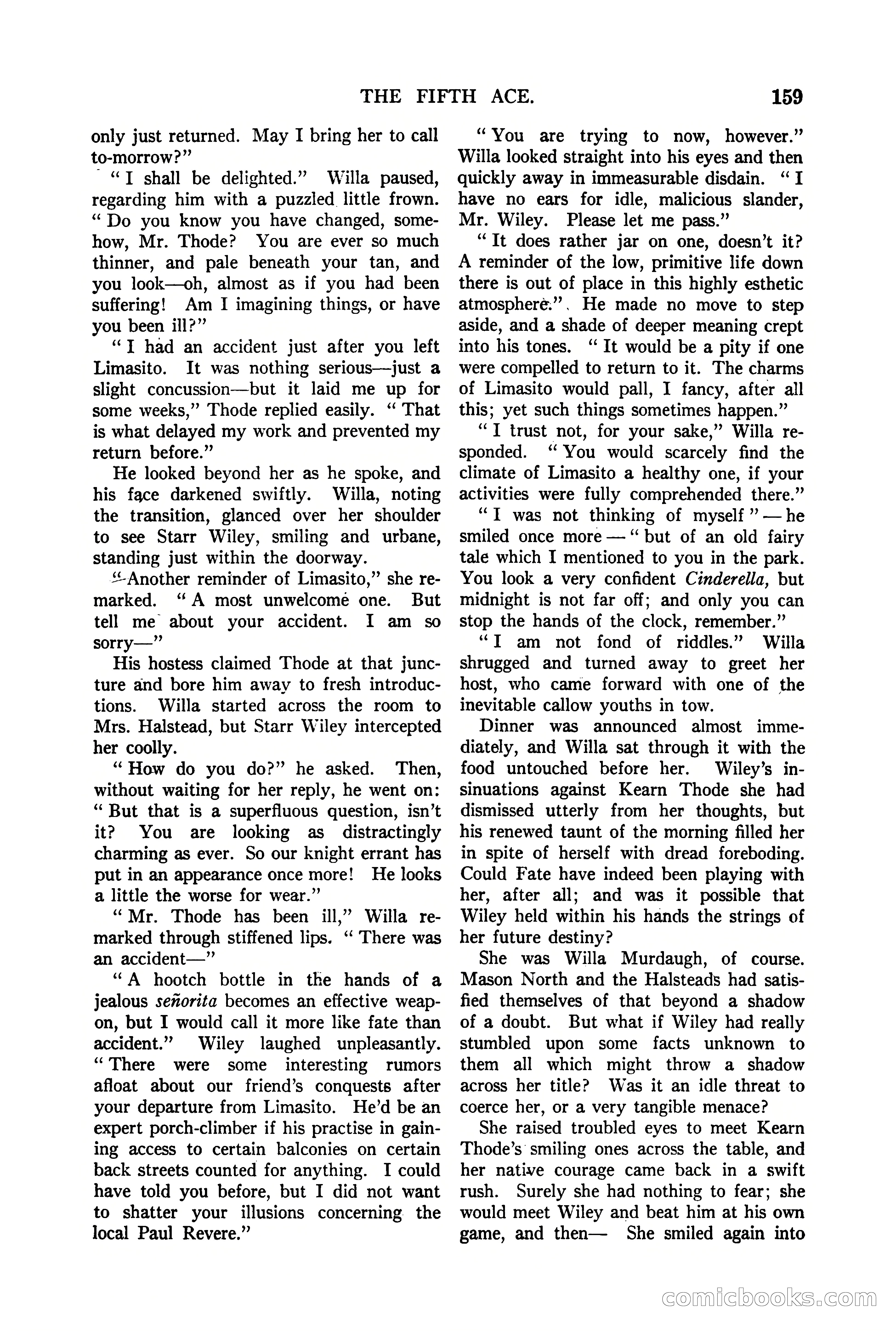 The Argosy, Vol. 90 No. 1 — page 165 of 200