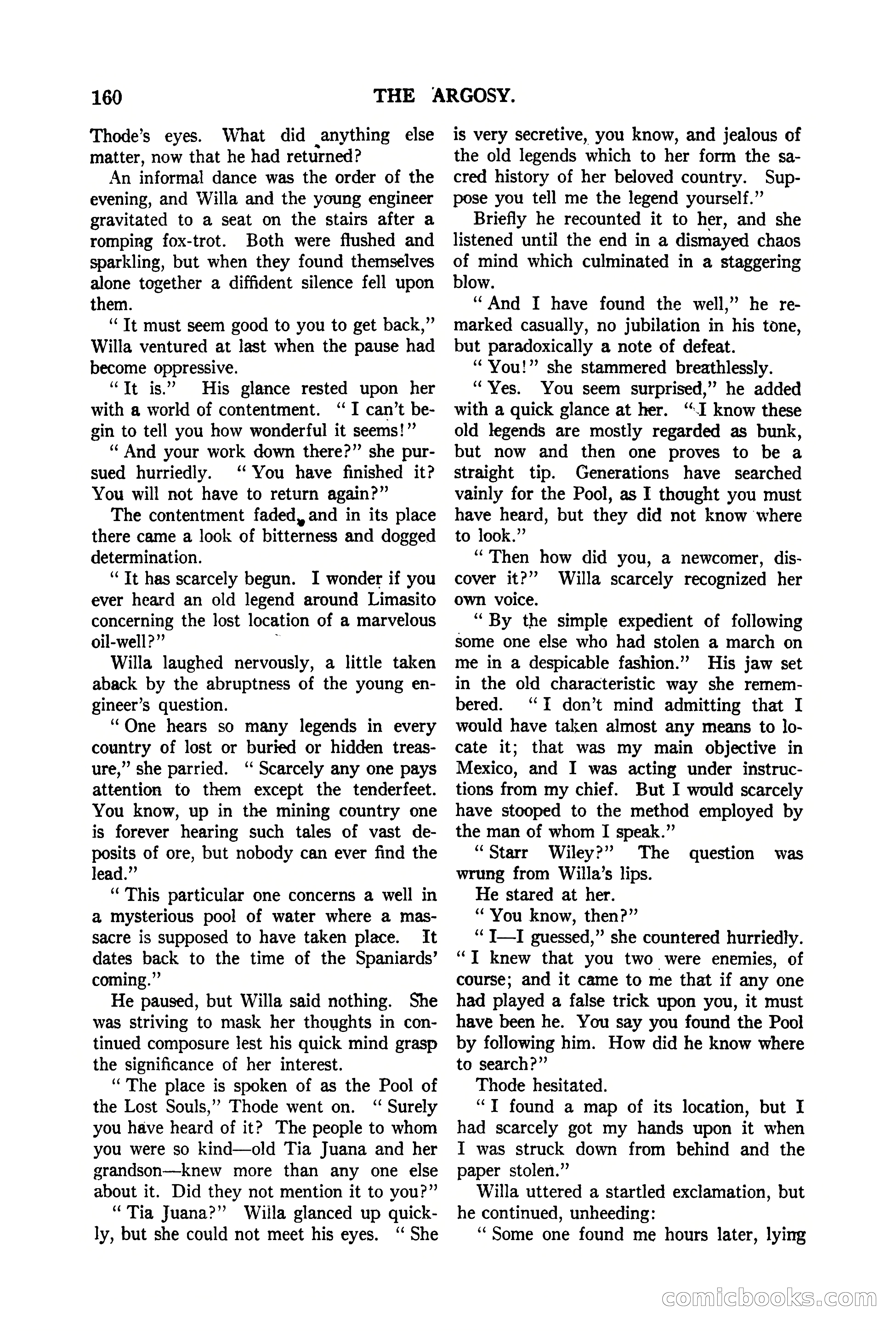 The Argosy, Vol. 90 No. 1 — page 166 of 200