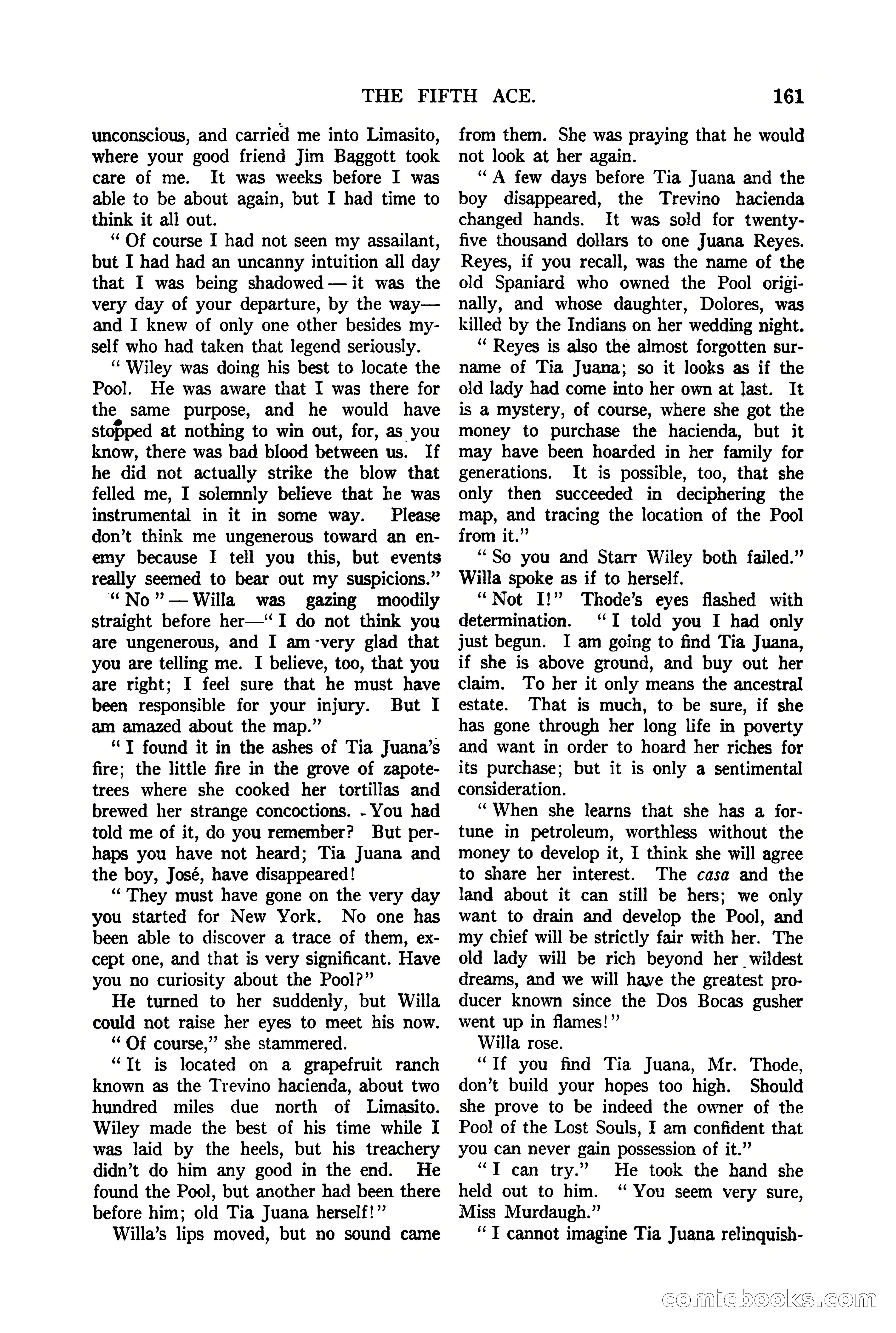 The Argosy, Vol. 90 No. 1 — page 167 of 200