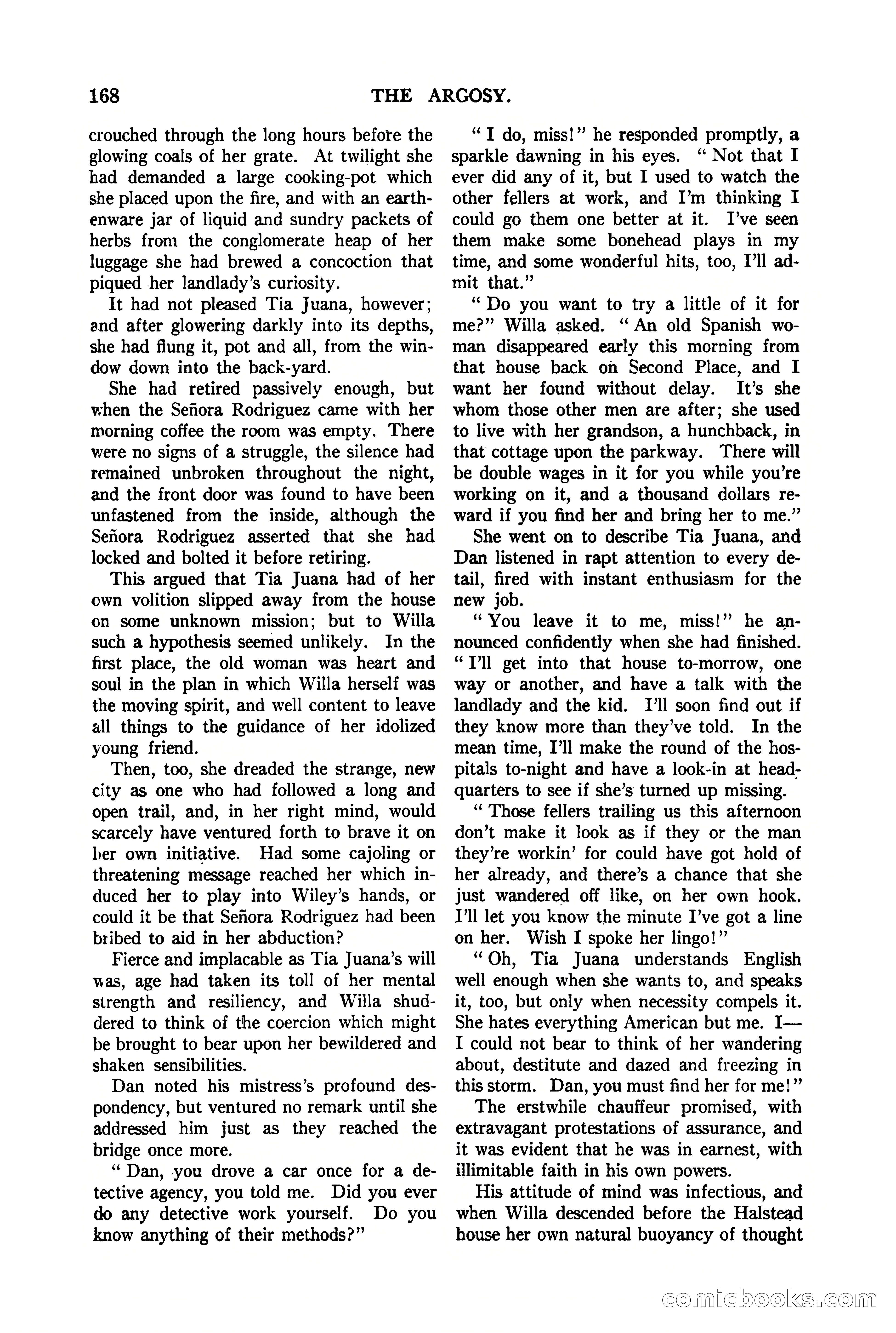 The Argosy, Vol. 90 No. 1 — page 174 of 200