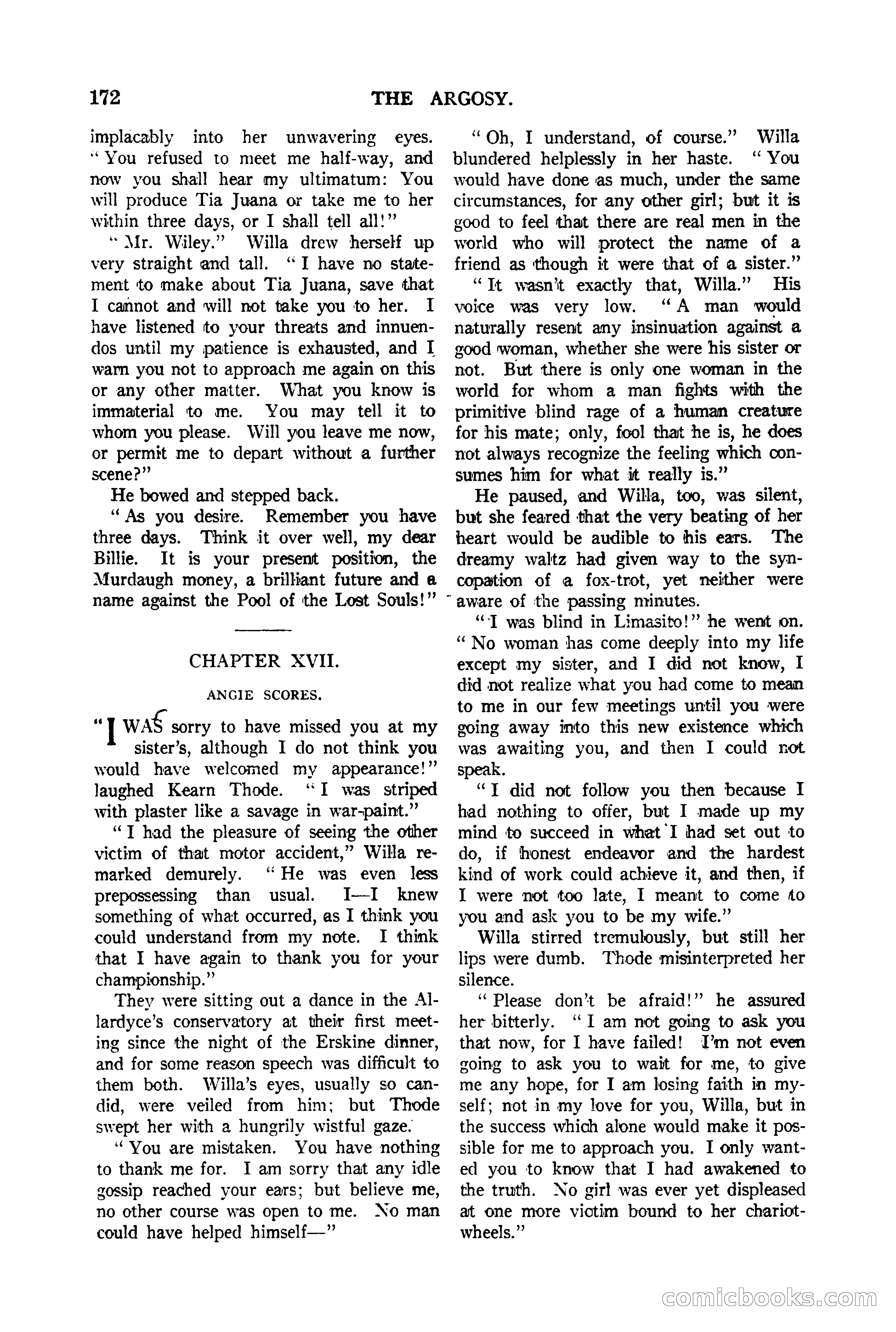 The Argosy, Vol. 90 No. 1 — page 178 of 200