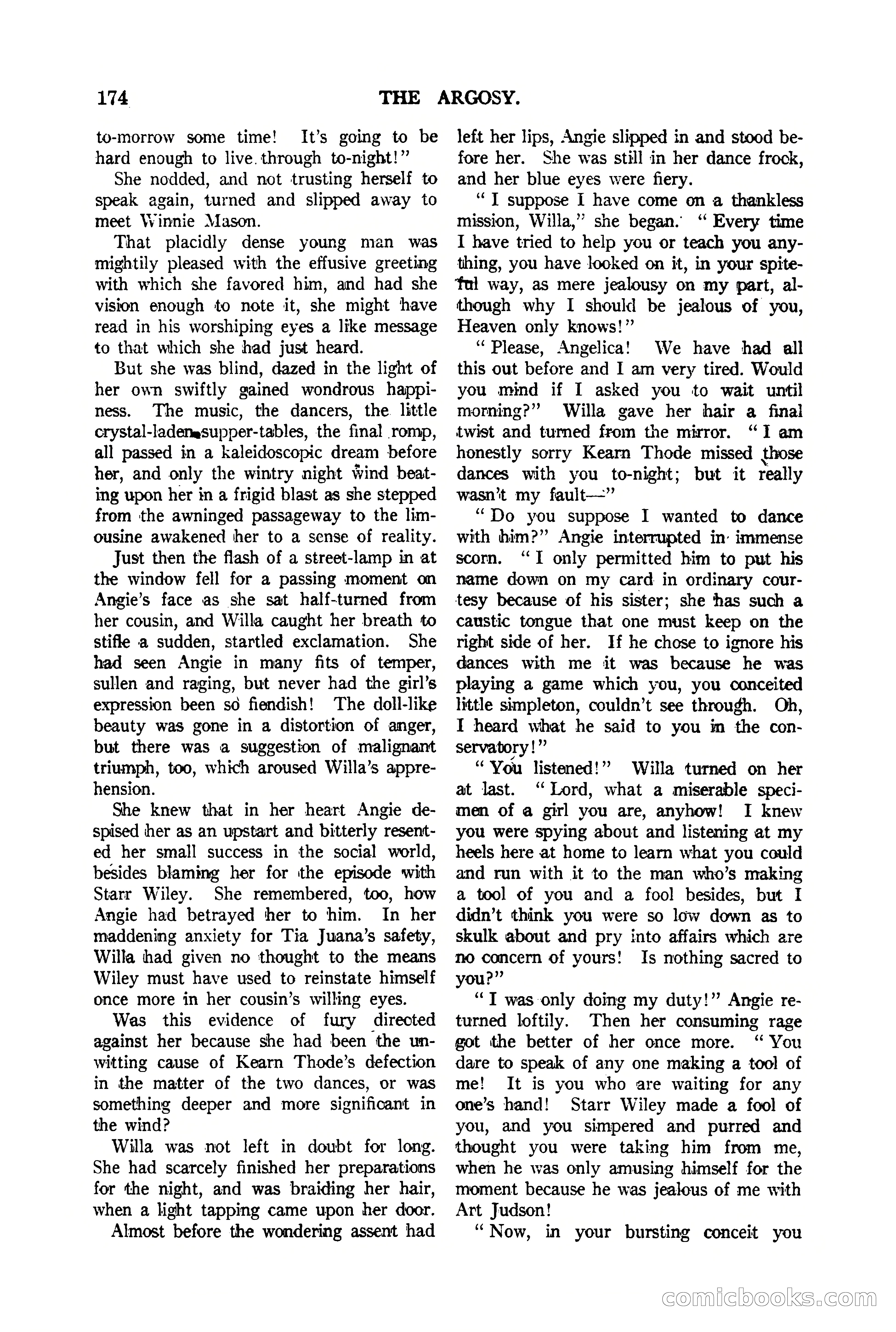 The Argosy, Vol. 90 No. 1 — page 180 of 200