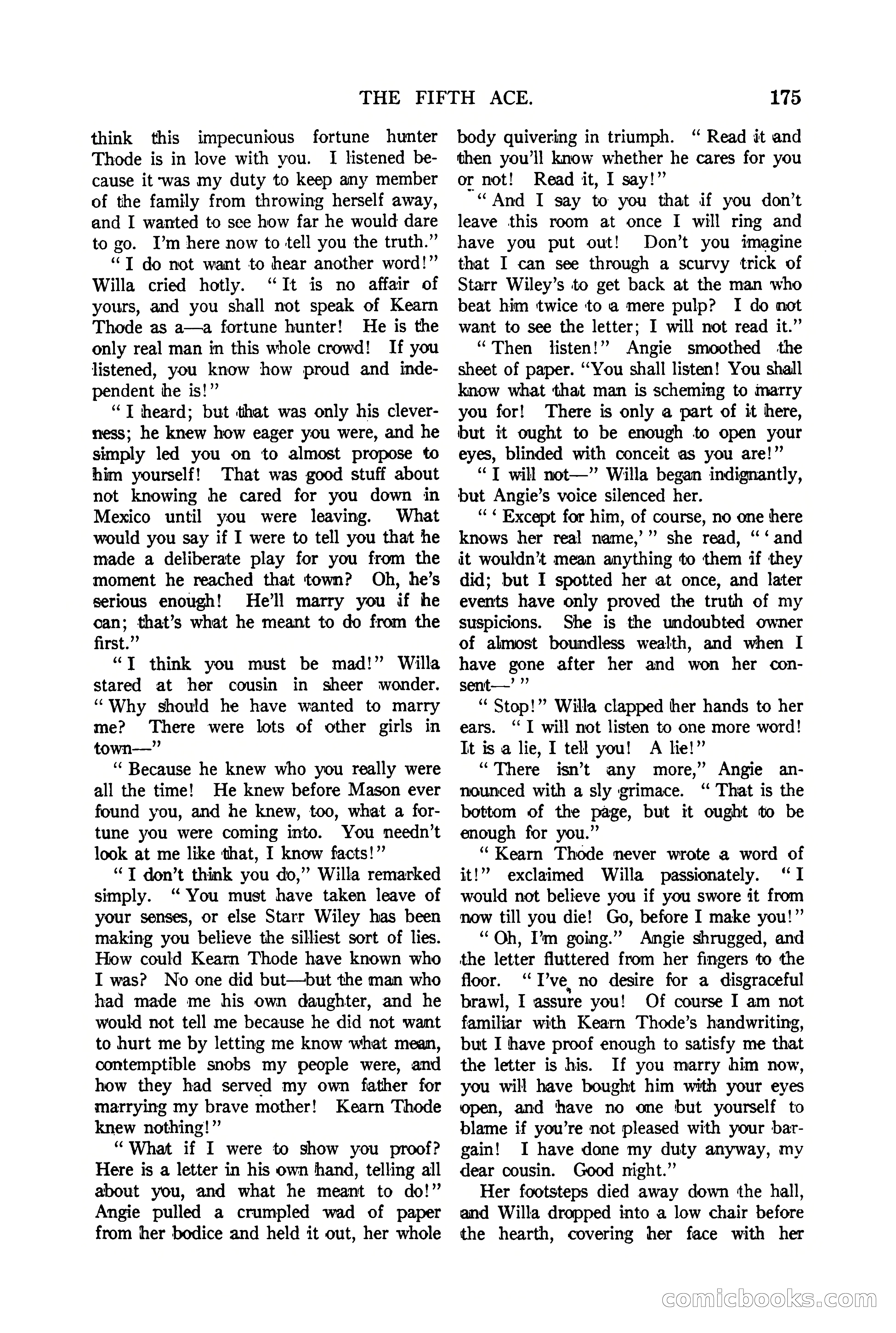 The Argosy, Vol. 90 No. 1 — page 181 of 200
