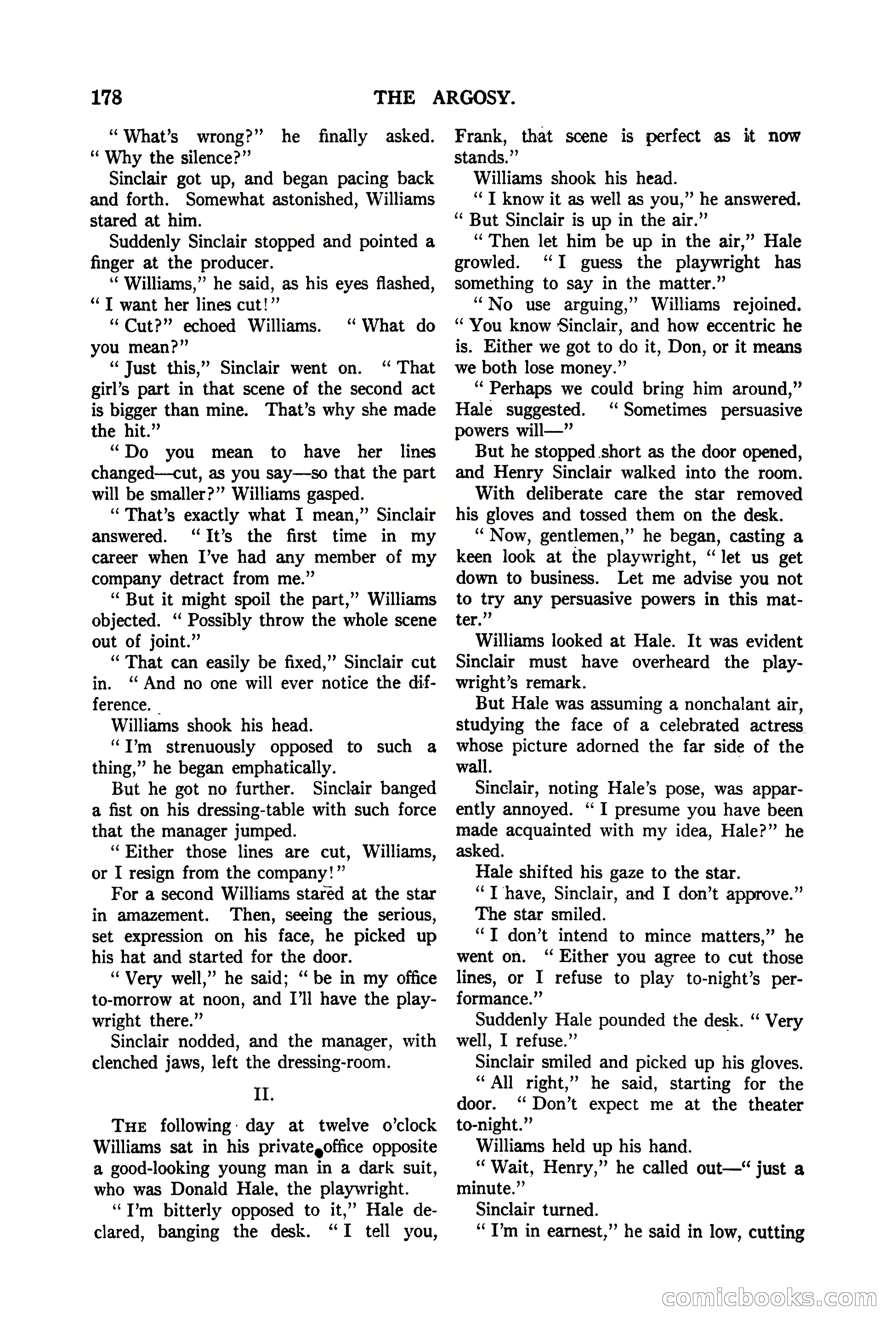 The Argosy, Vol. 90 No. 1 — page 184 of 200