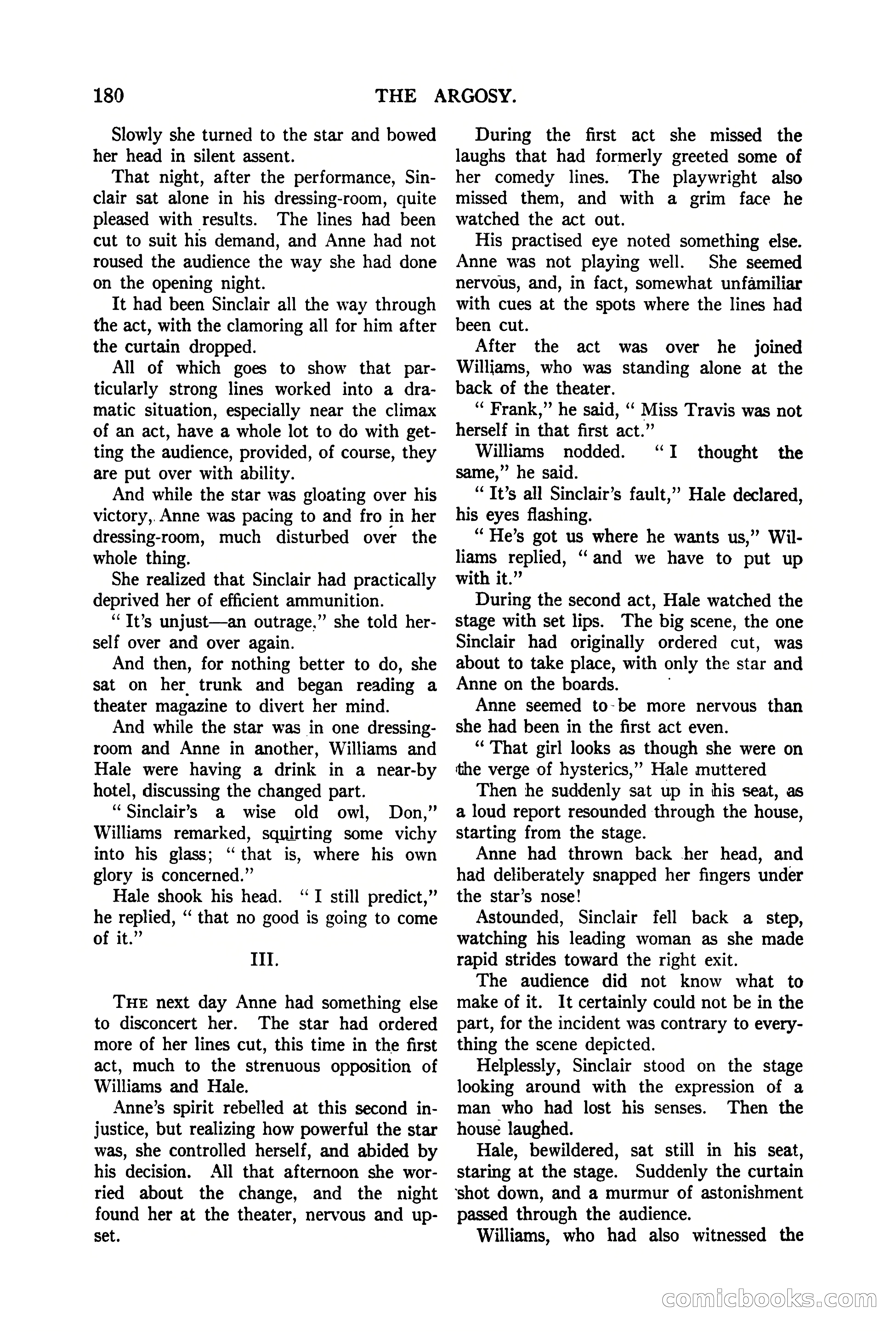 The Argosy, Vol. 90 No. 1 — page 186 of 200