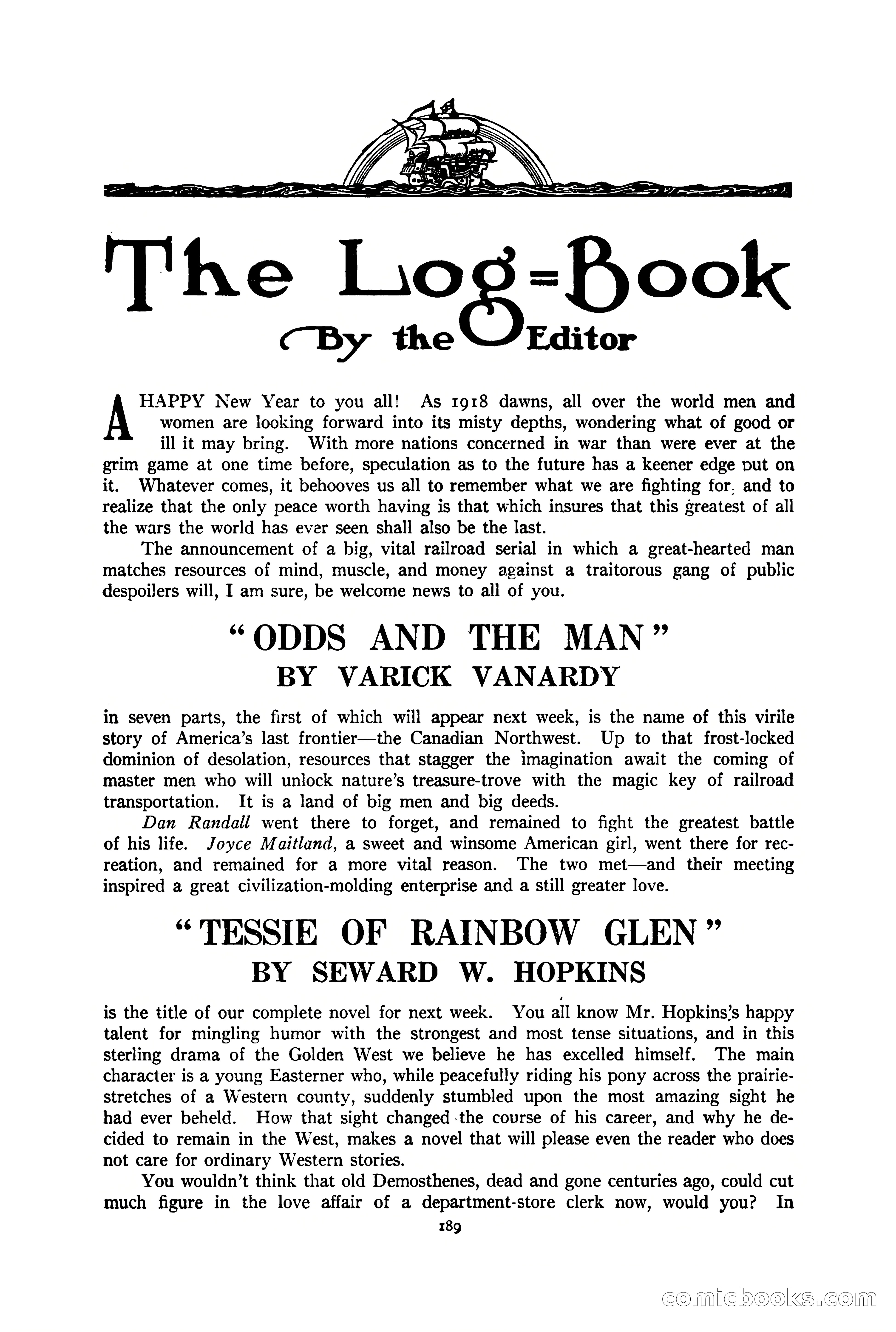 The Argosy, Vol. 90 No. 1 — page 195 of 200