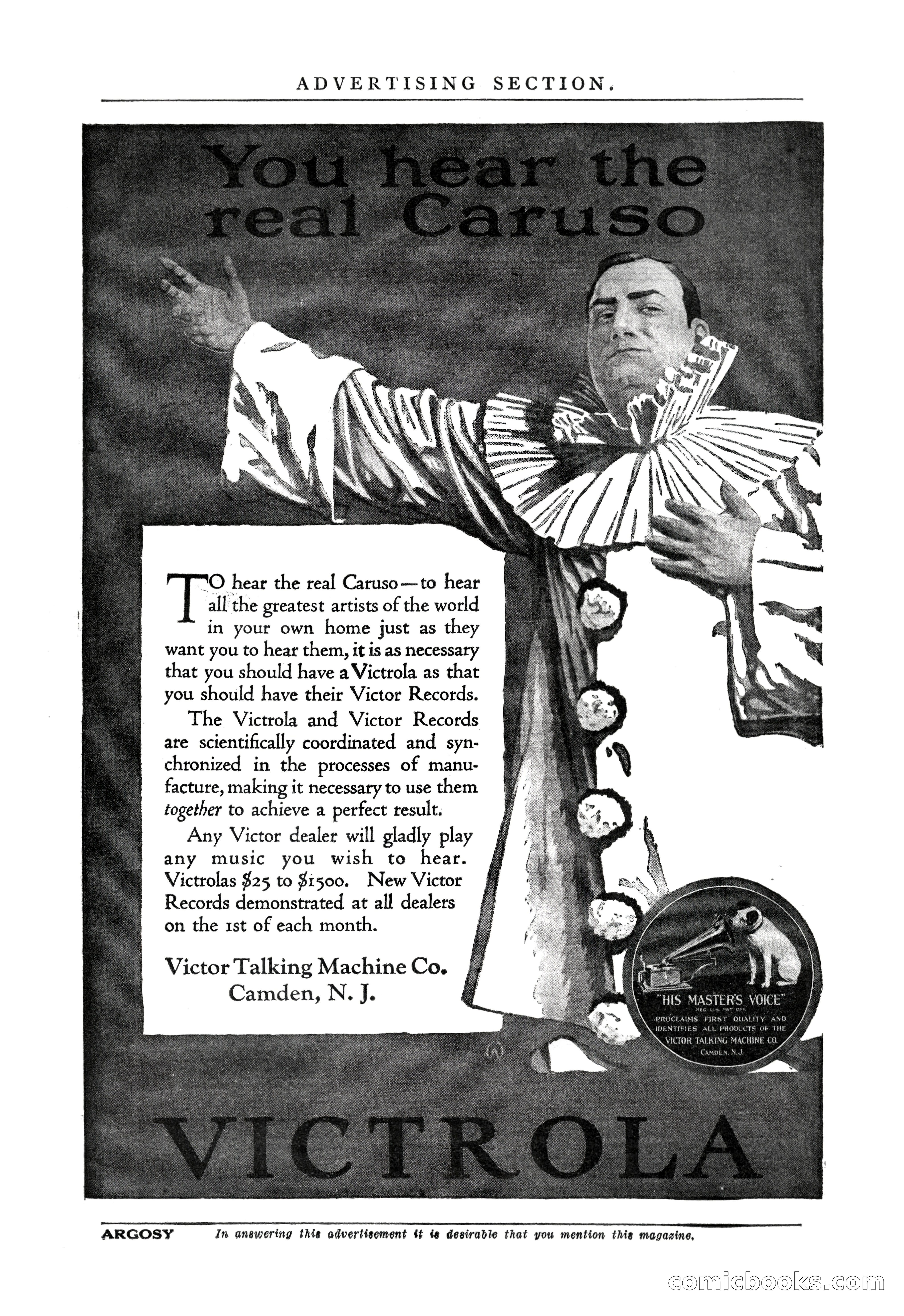Argosy, Vol. 118, No. 4 — page 3 of 180