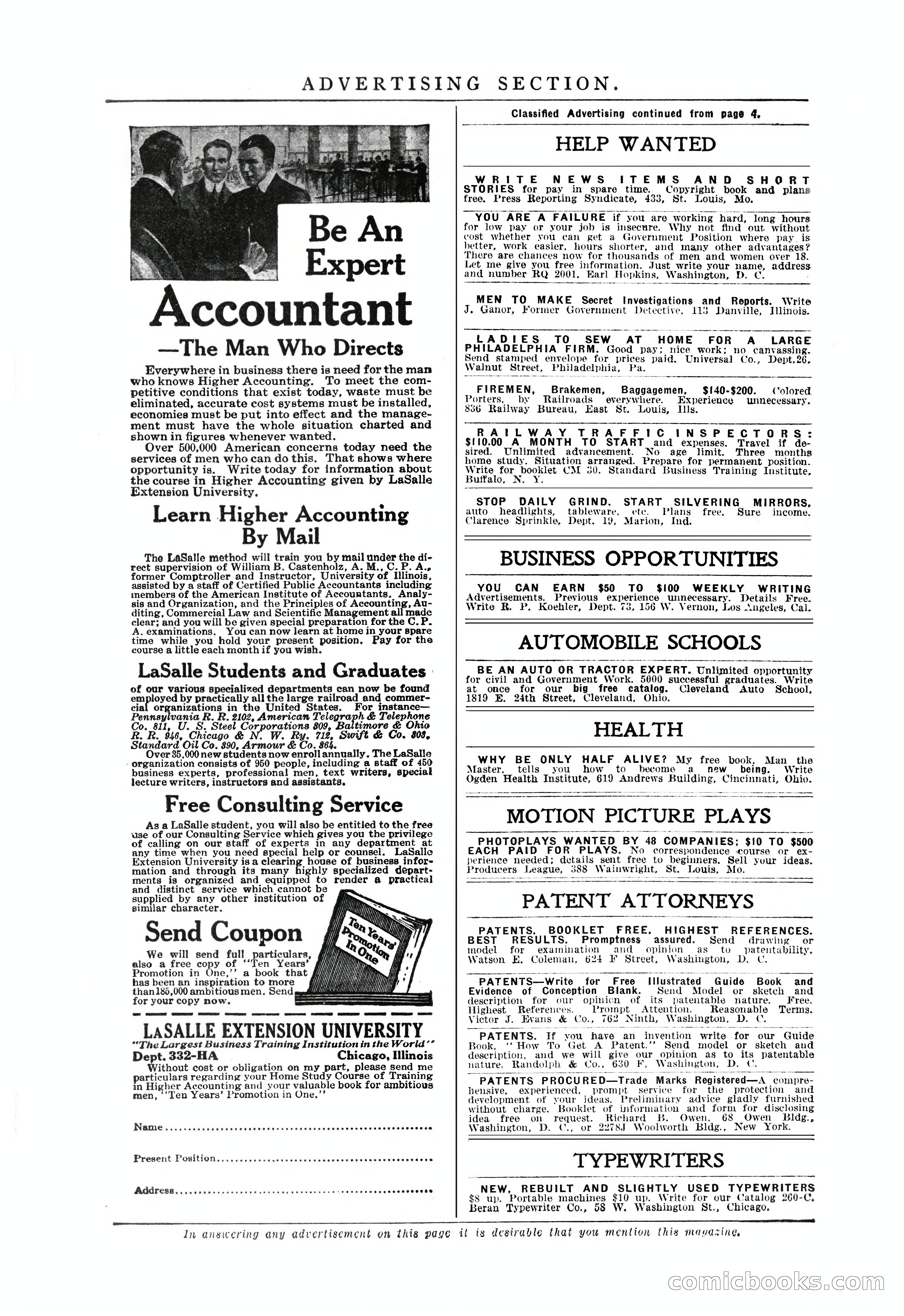Argosy, Vol. 118, No. 4 — page 8 of 180