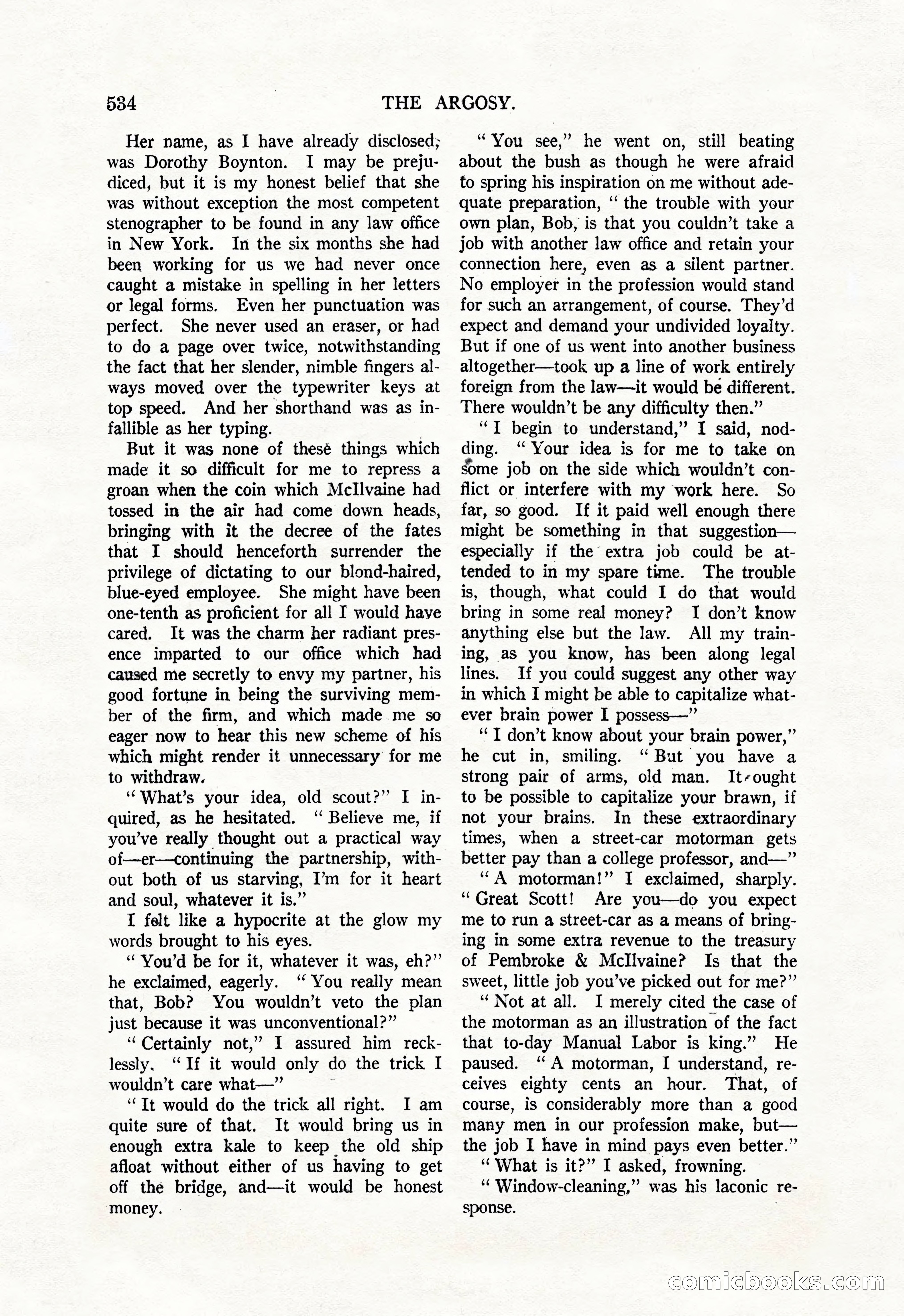 Argosy, Vol. 118, No. 4 — page 64 of 180