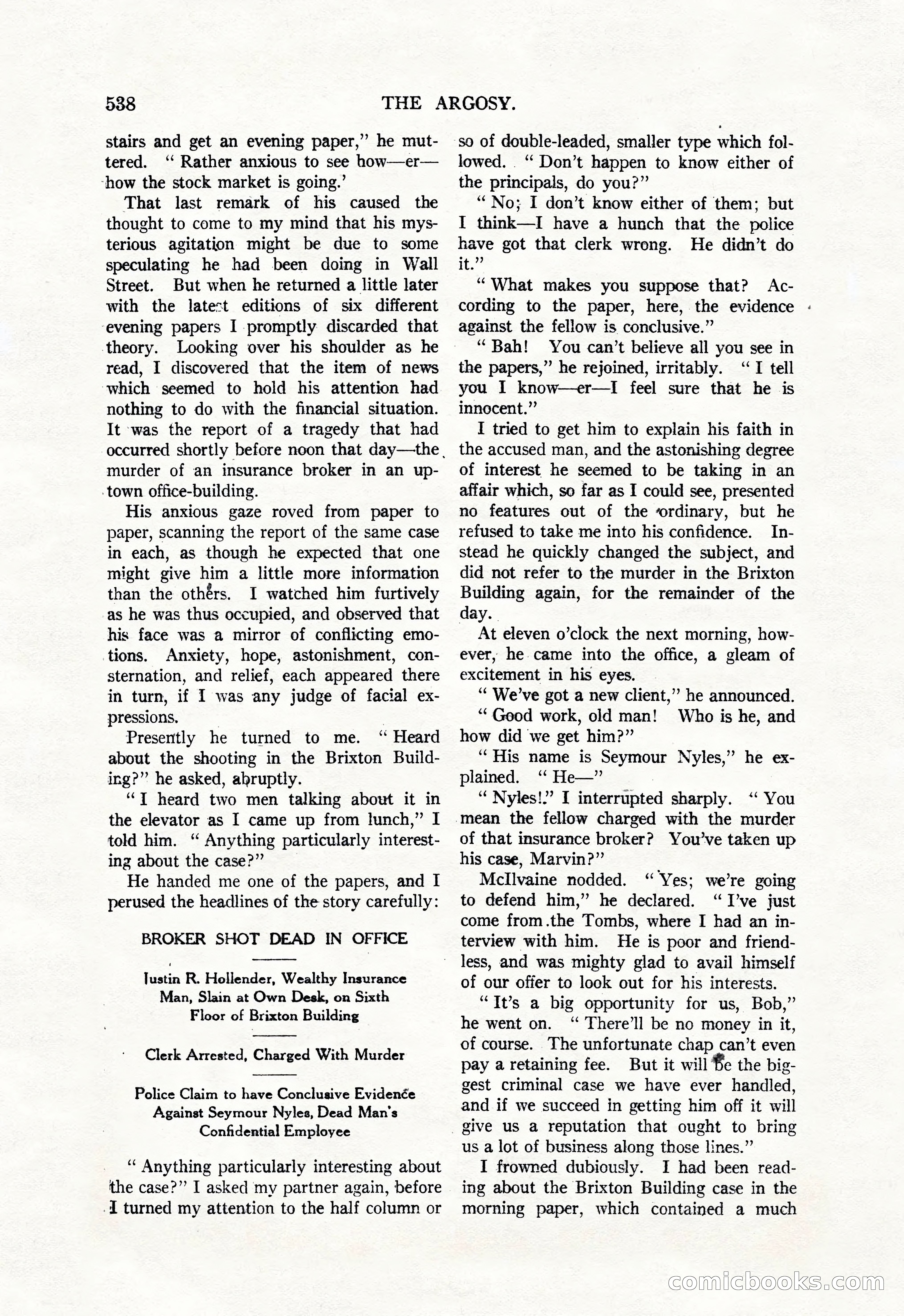 Argosy, Vol. 118, No. 4 — page 68 of 180