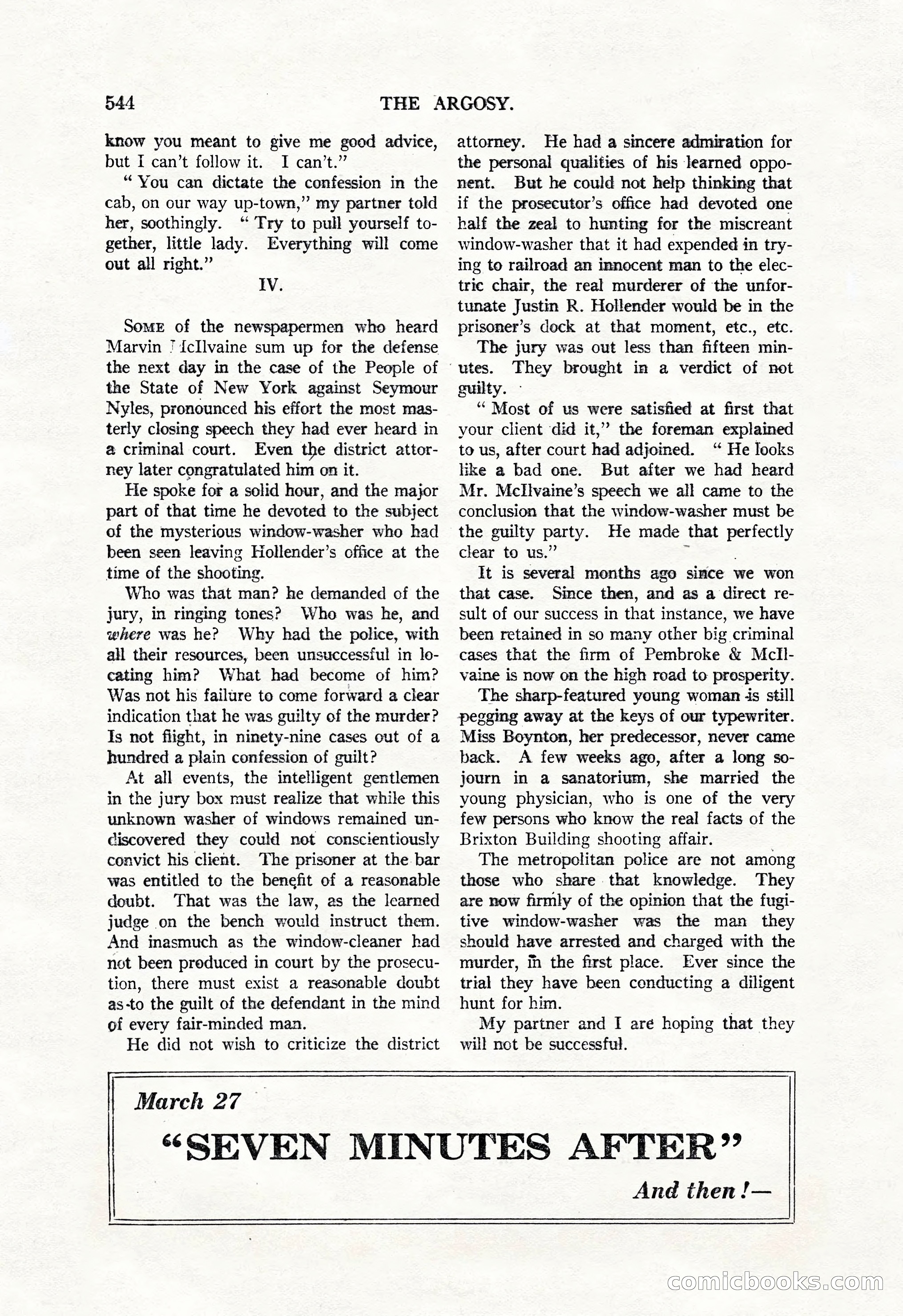 Argosy, Vol. 118, No. 4 — page 74 of 180