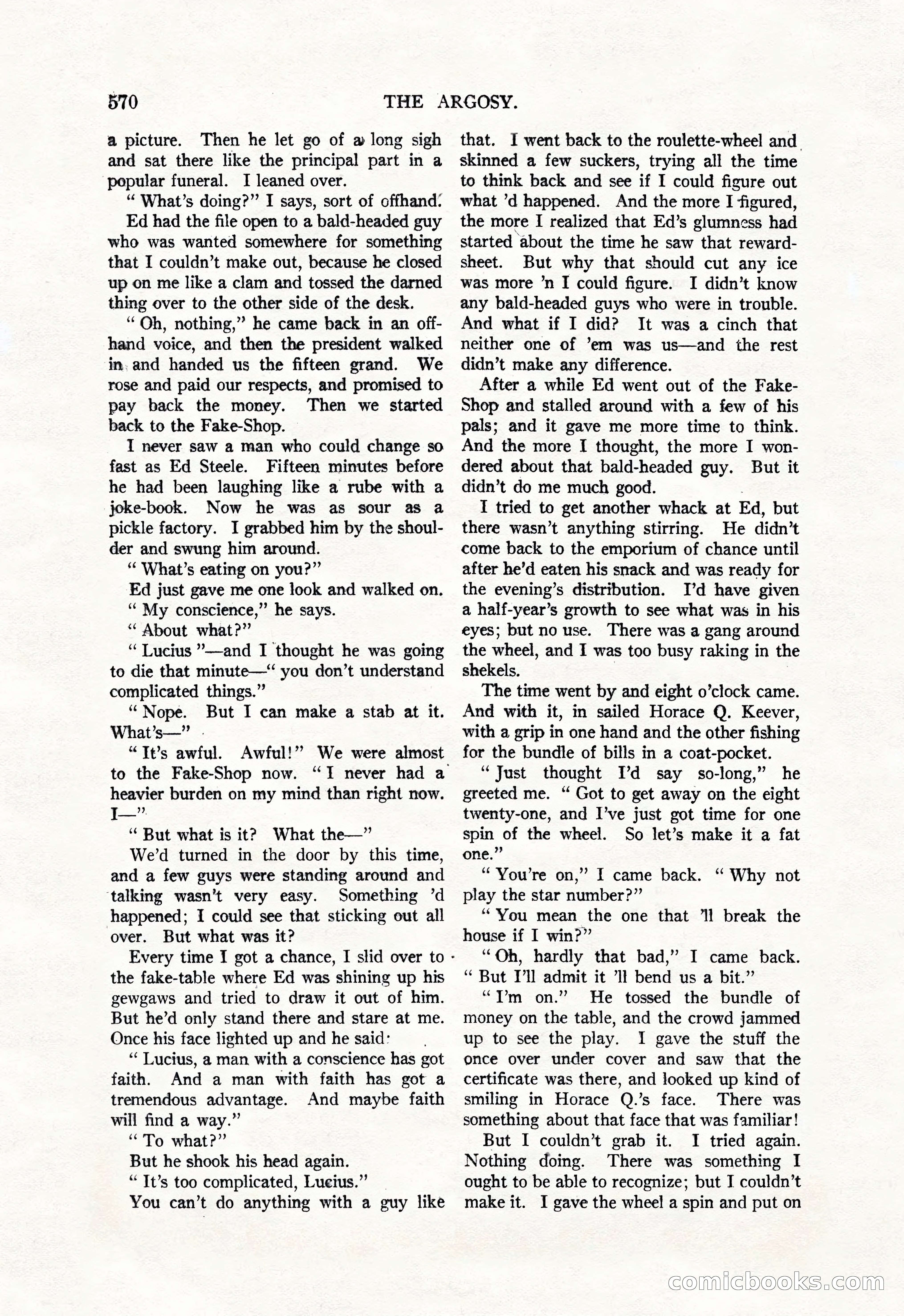 Argosy, Vol. 118, No. 4 — page 100 of 180