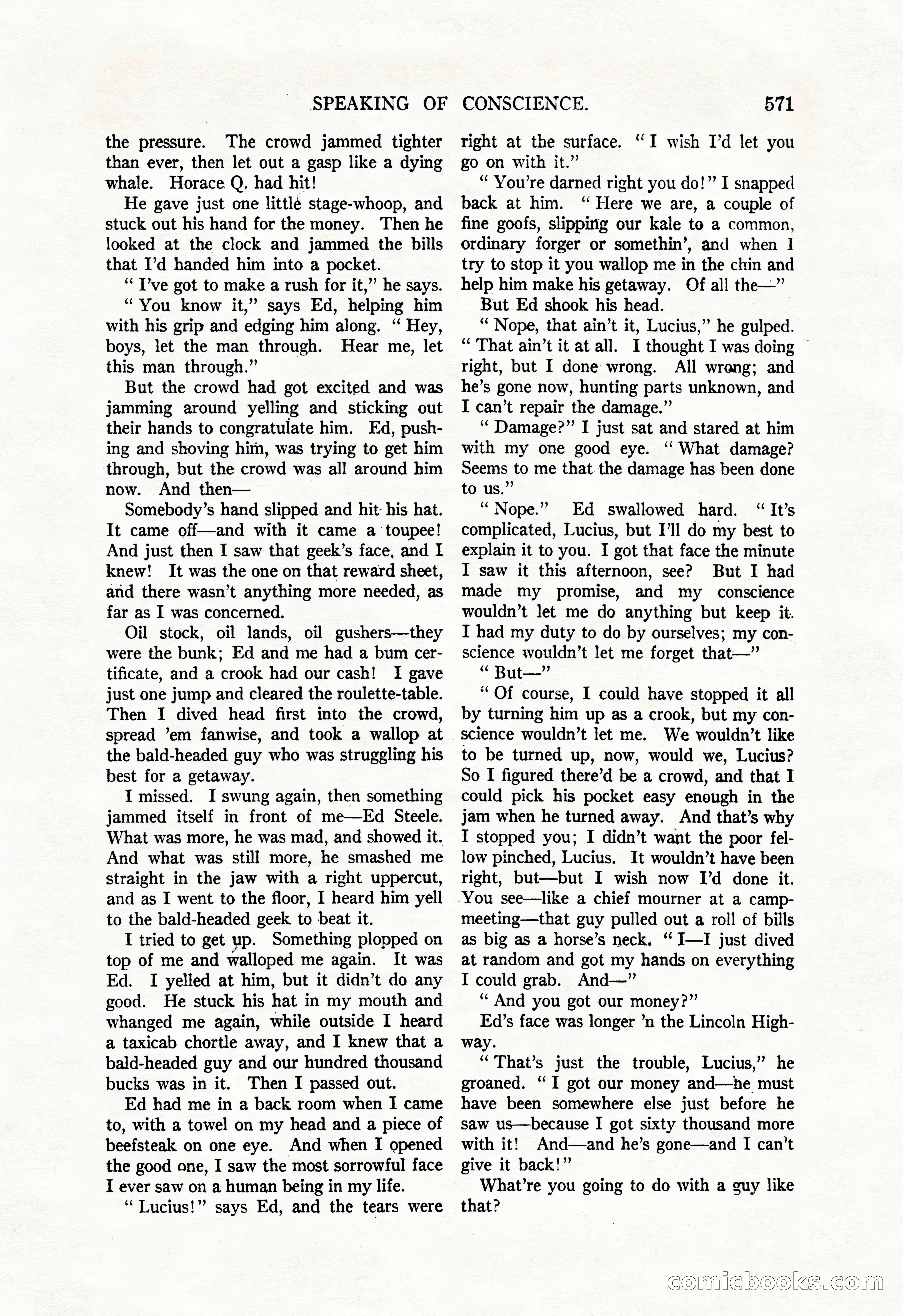 Argosy, Vol. 118, No. 4 — page 101 of 180