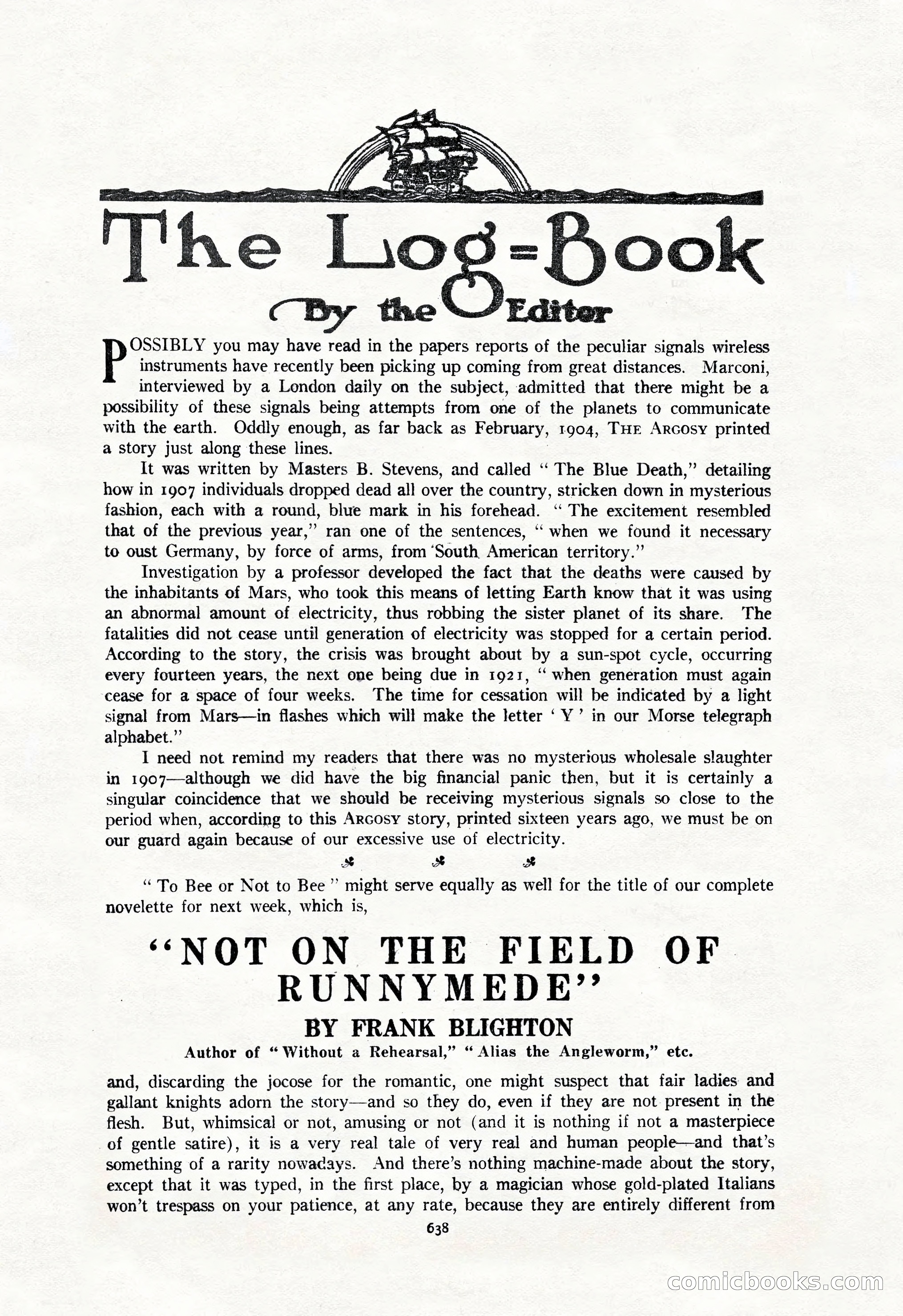 Argosy, Vol. 118, No. 4 — page 168 of 180
