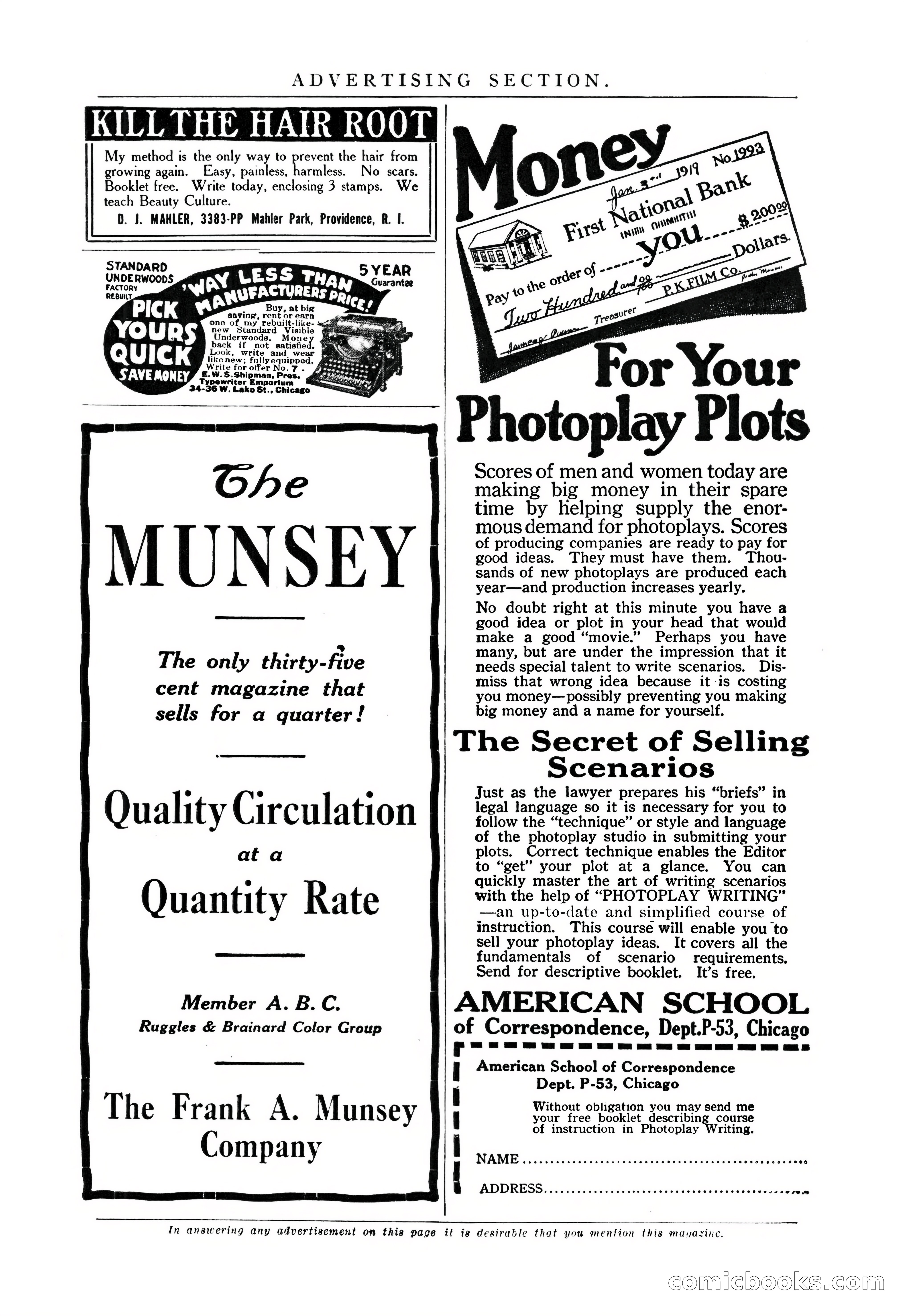 Argosy, Vol. 118, No. 4 — page 175 of 180