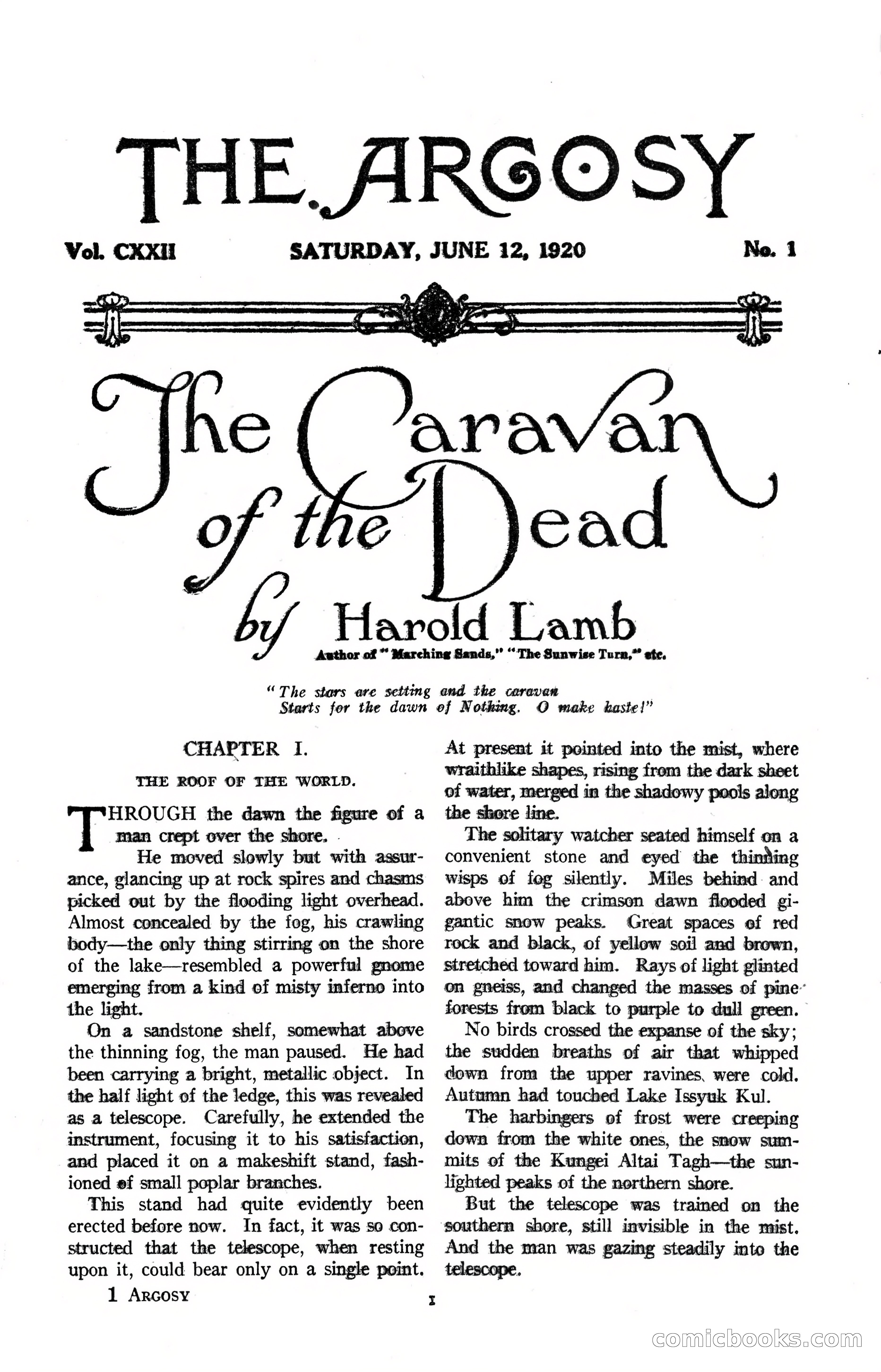 Argosy, Vol. 122, No. 1 — page 11 of 164