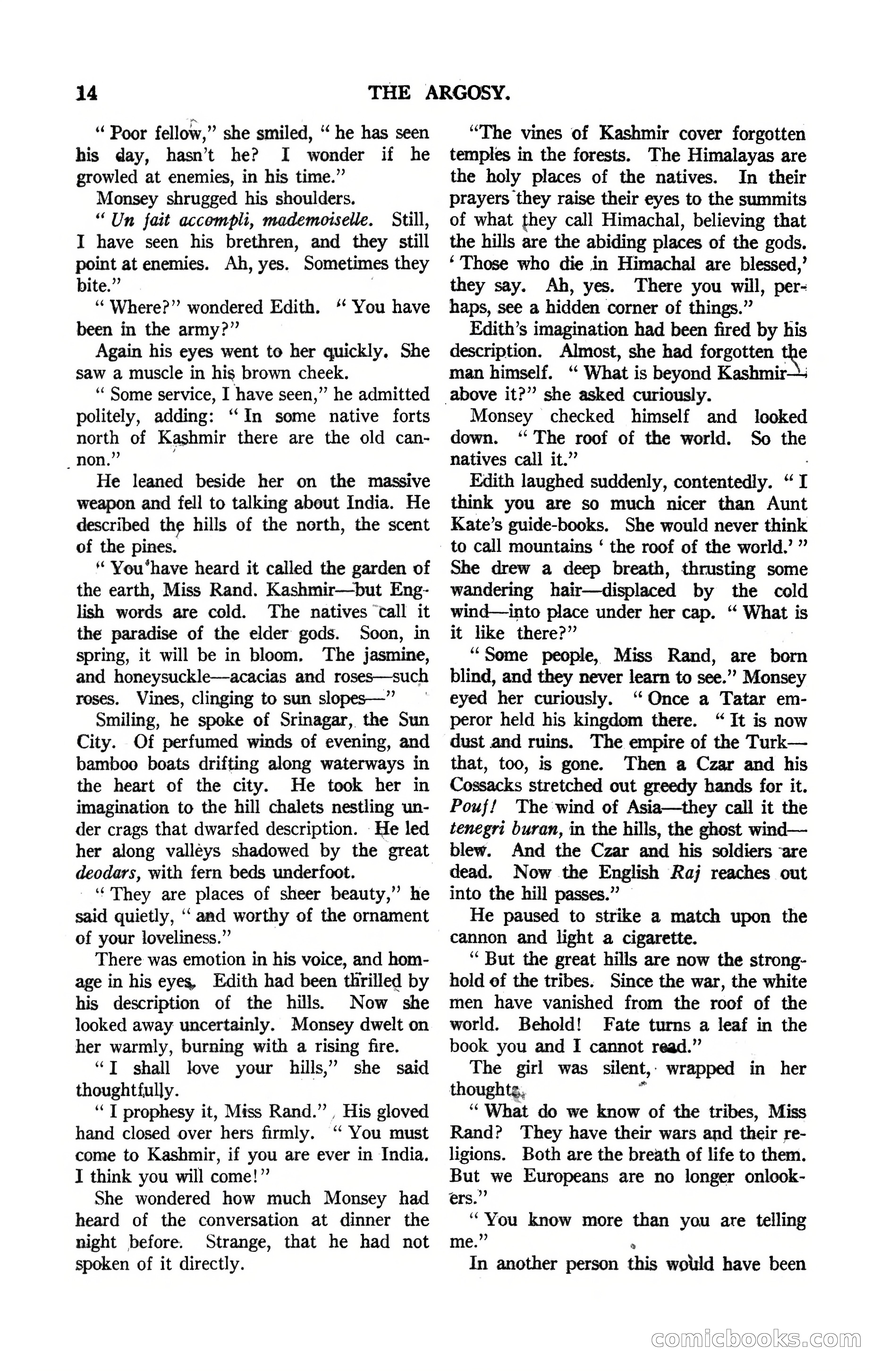 Argosy, Vol. 122, No. 1 — page 24 of 164
