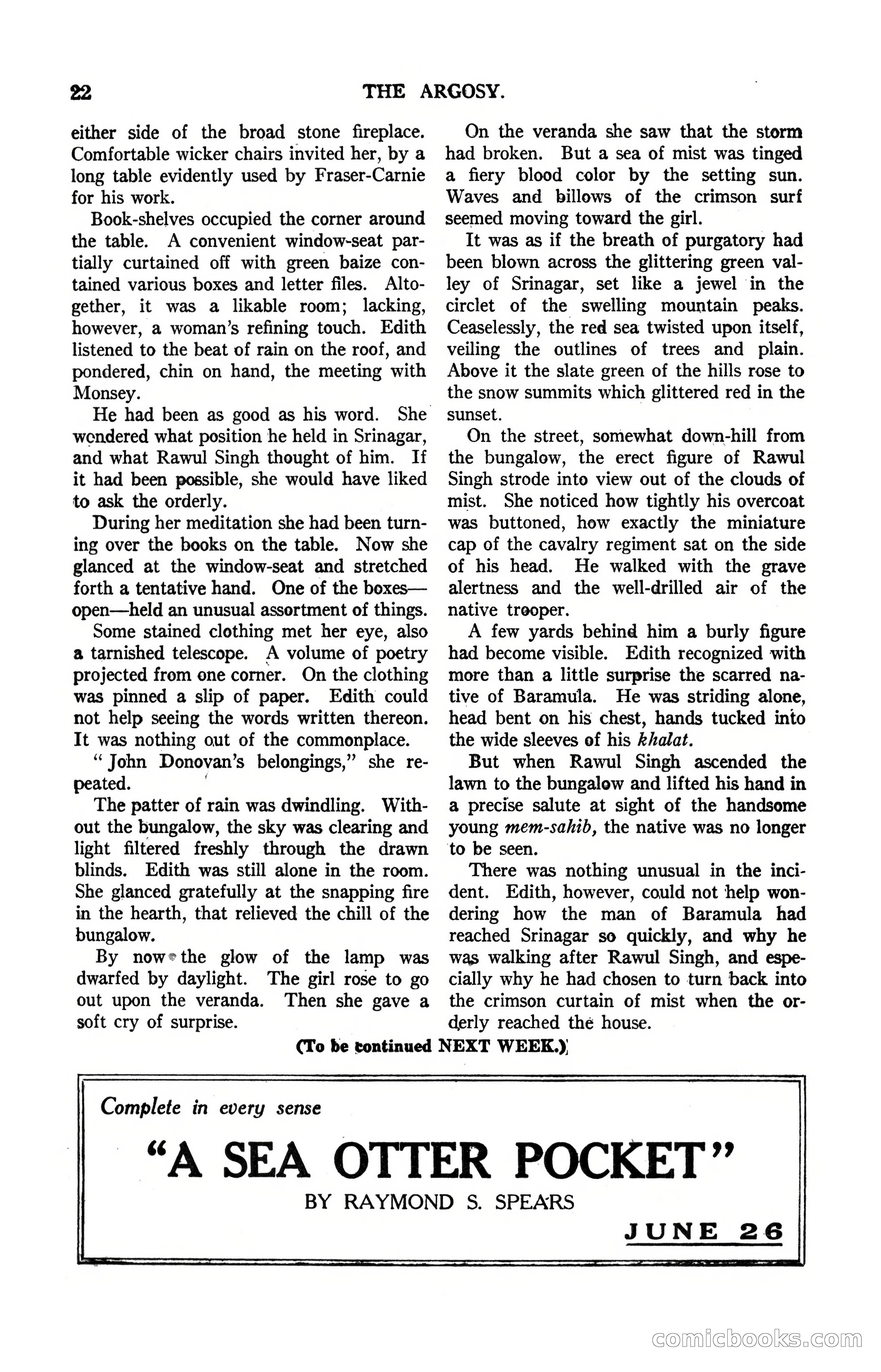 Argosy, Vol. 122, No. 1 — page 32 of 164