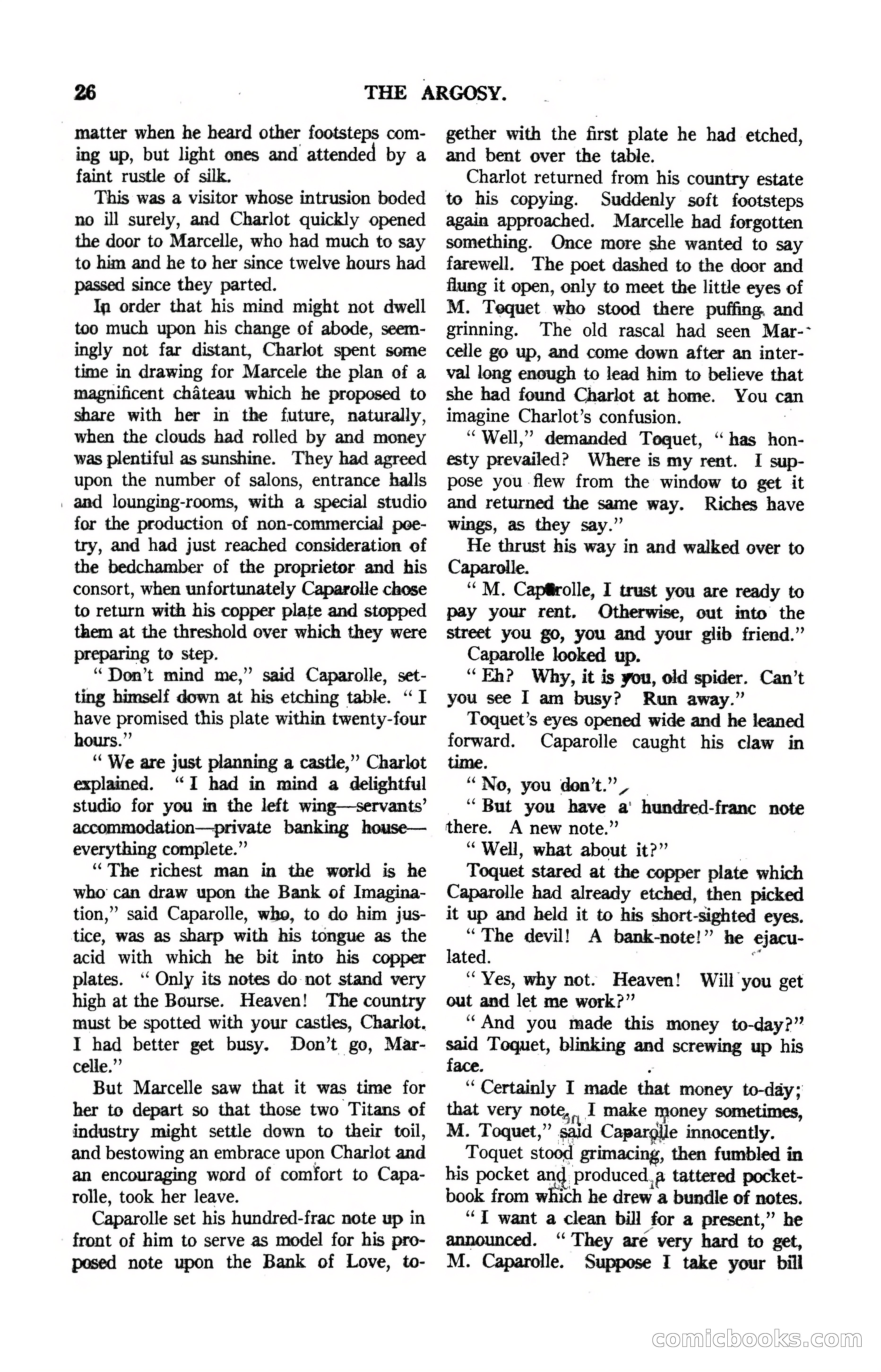 Argosy, Vol. 122, No. 1 — page 36 of 164