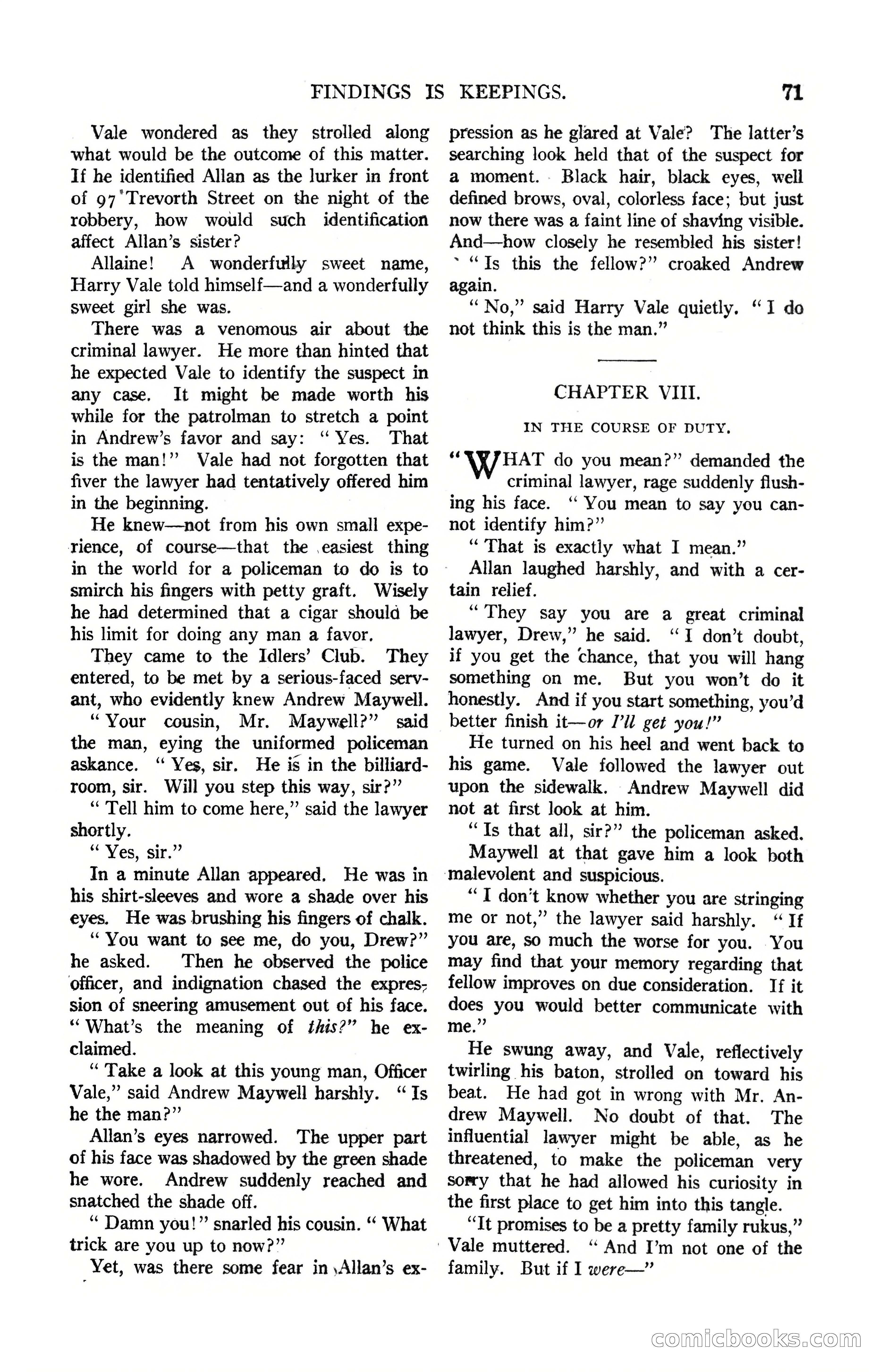 Argosy, Vol. 122, No. 1 — page 81 of 164
