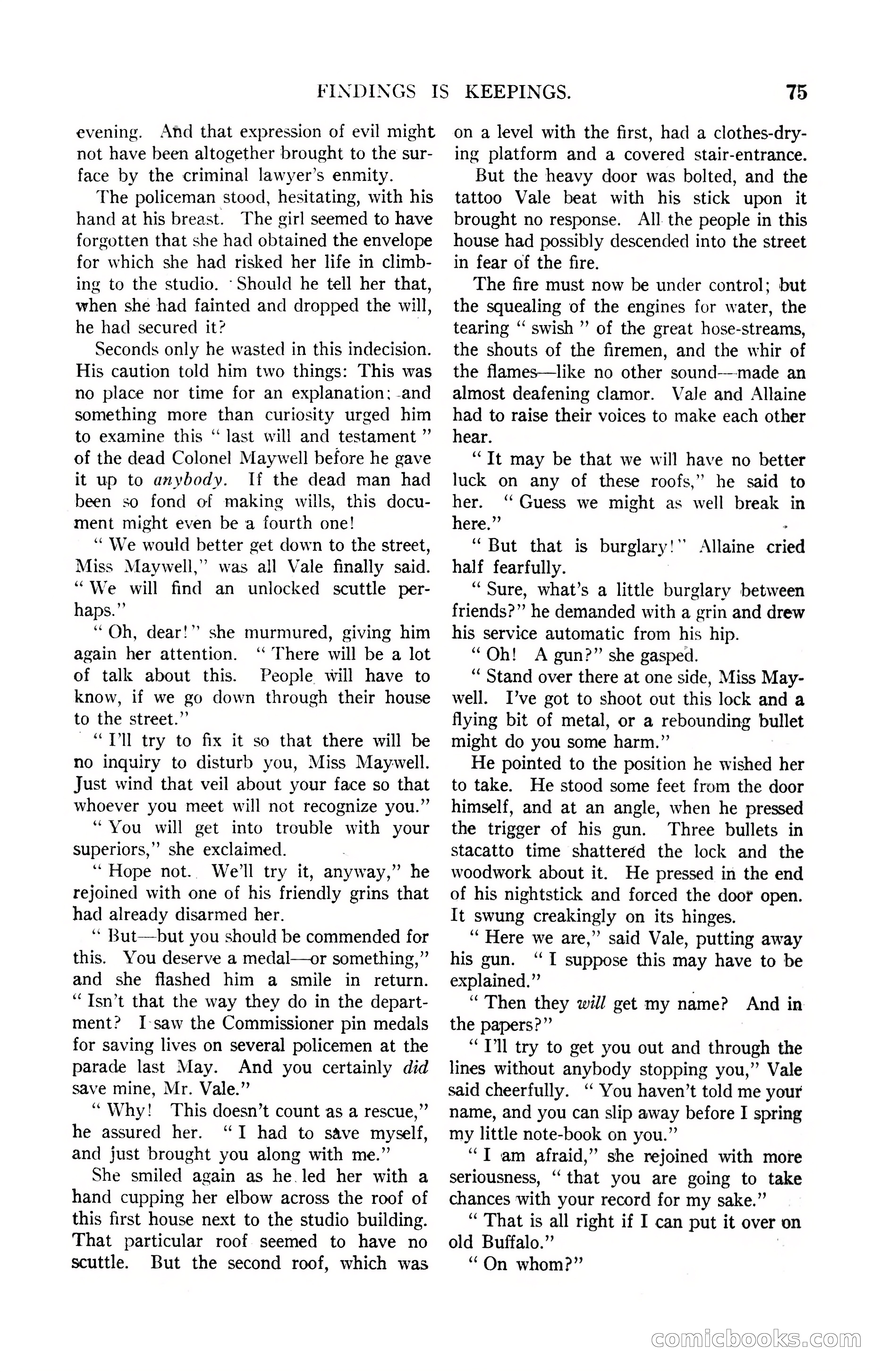 Argosy, Vol. 122, No. 1 — page 85 of 164