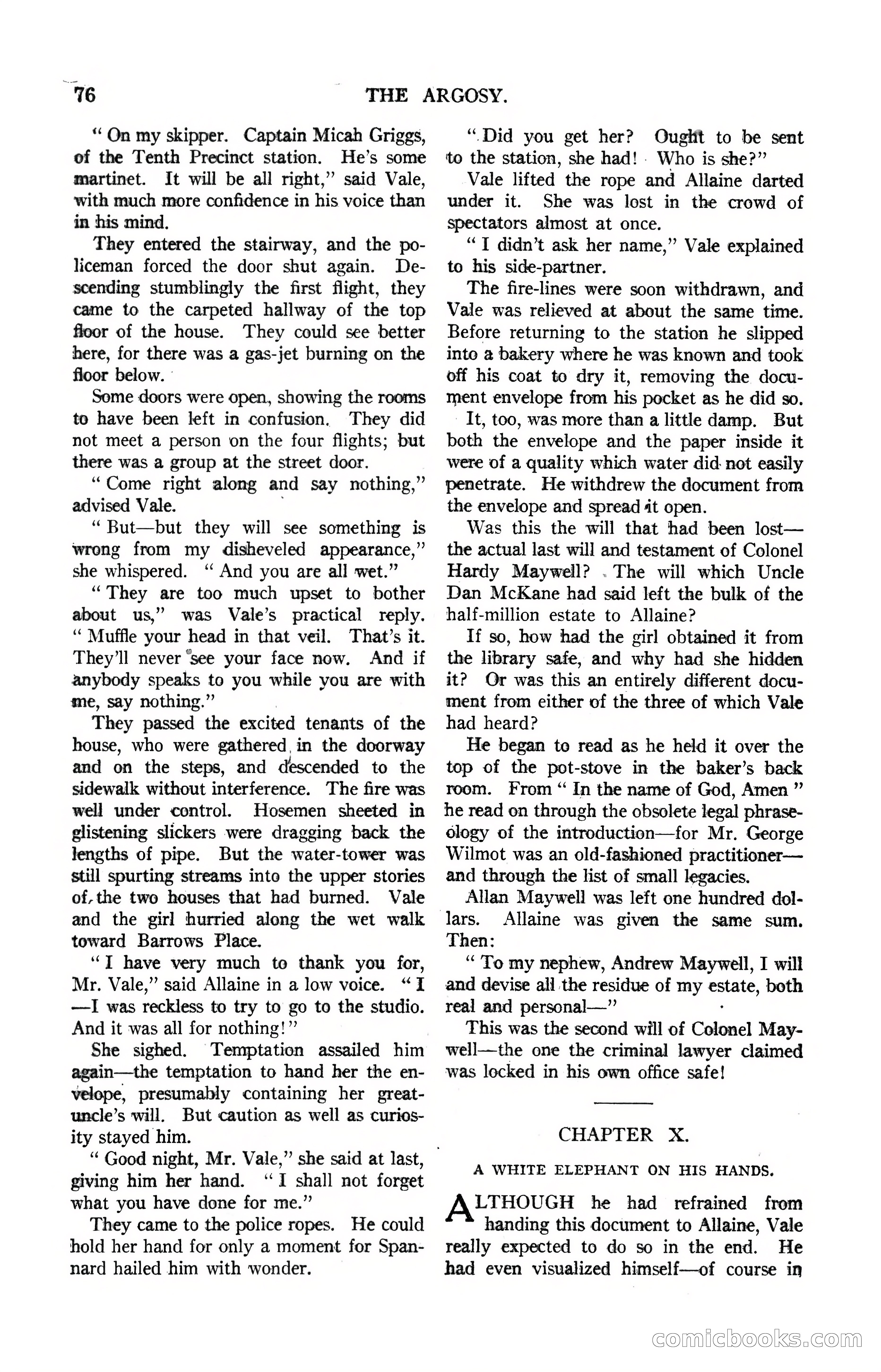 Argosy, Vol. 122, No. 1 — page 86 of 164