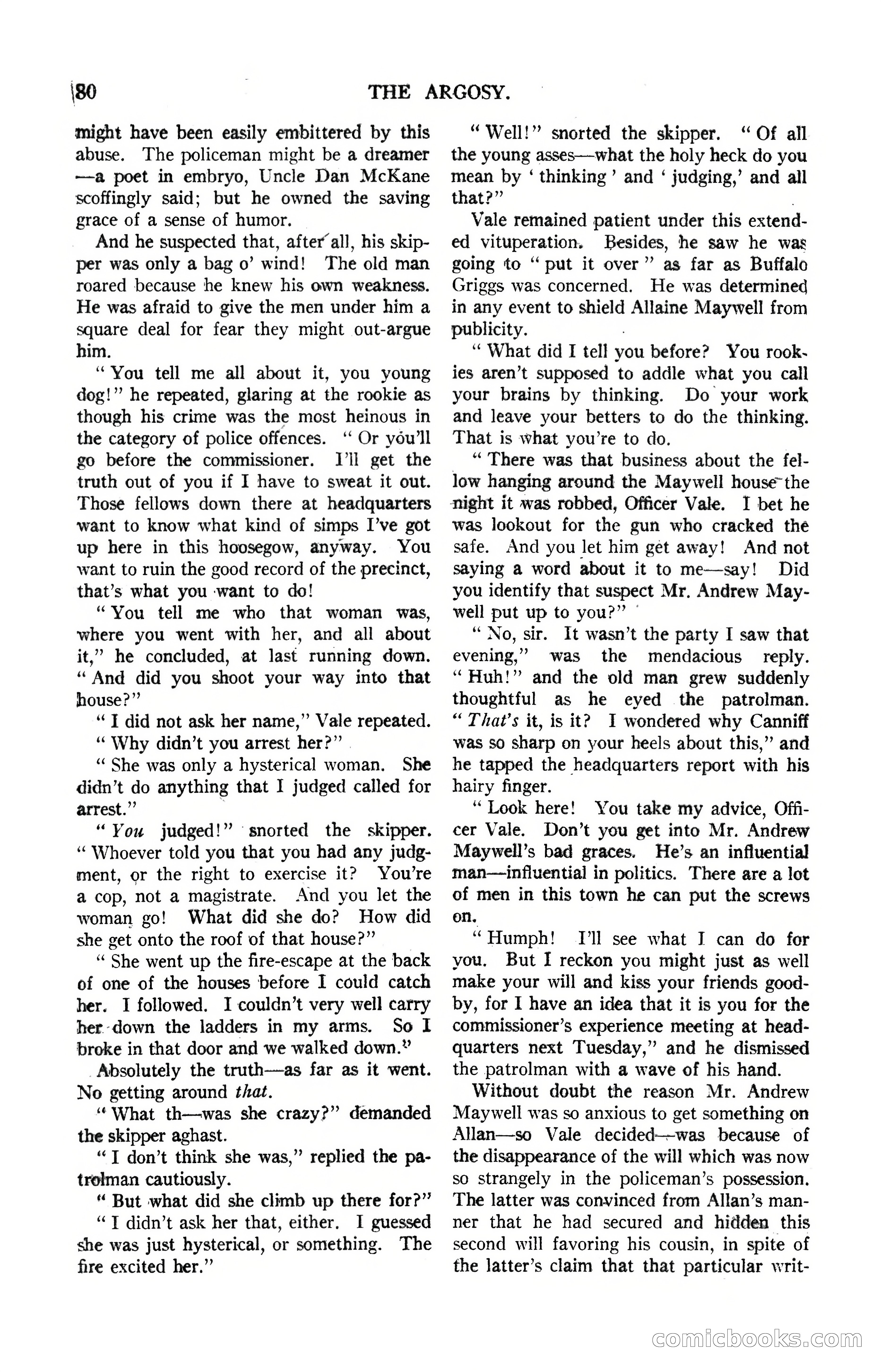 Argosy, Vol. 122, No. 1 — page 90 of 164