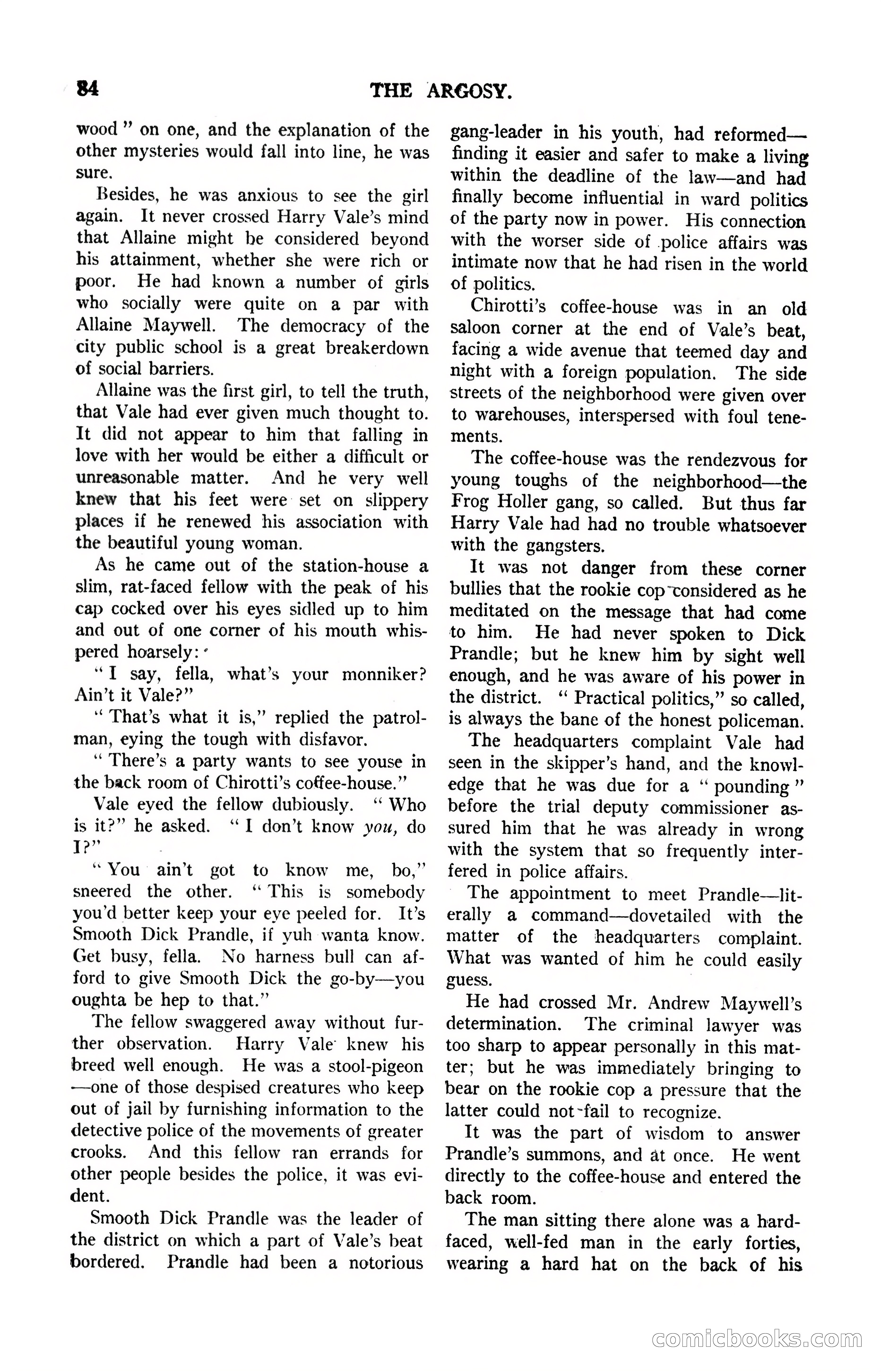 Argosy, Vol. 122, No. 1 — page 94 of 164