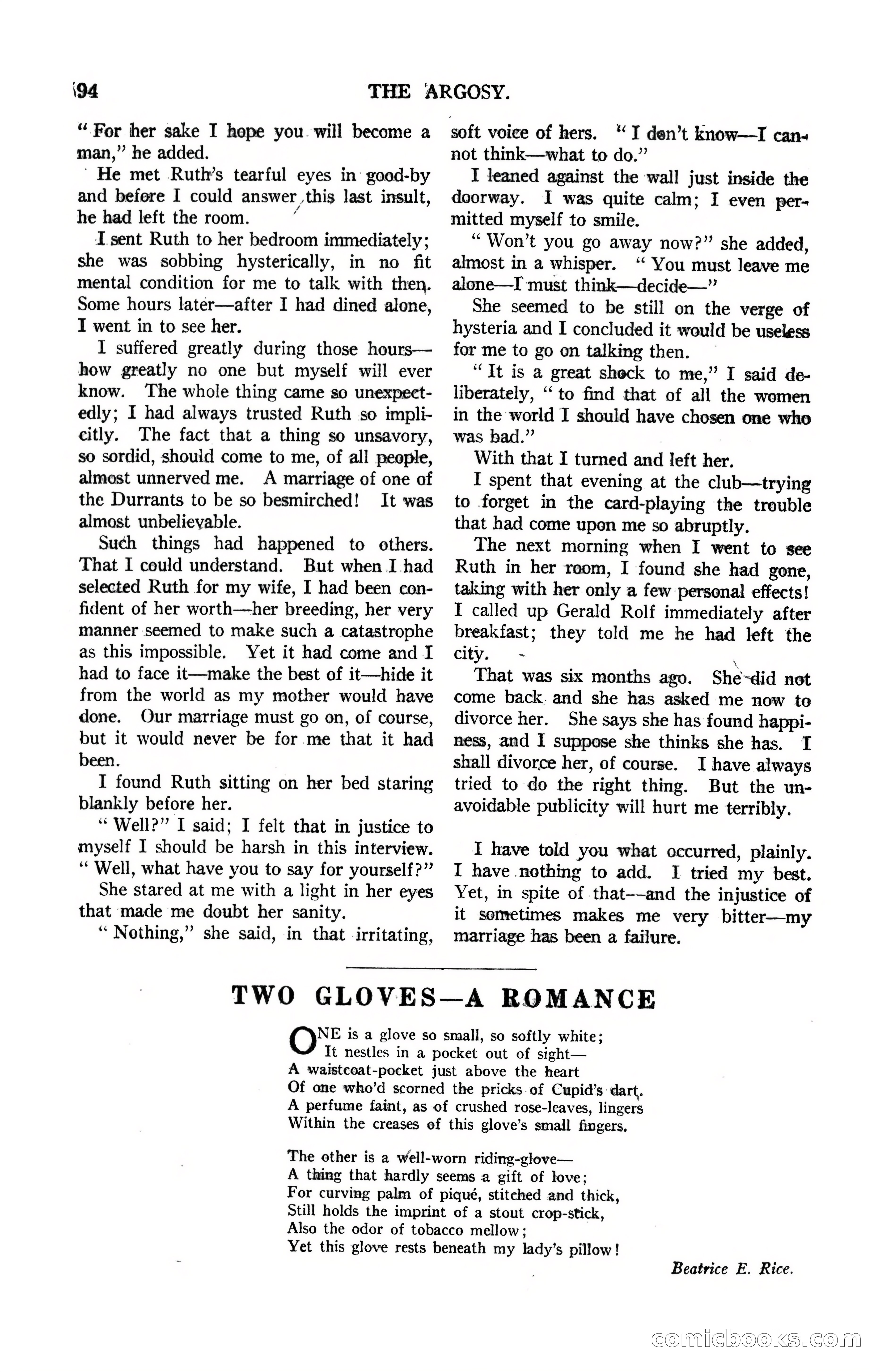 Argosy, Vol. 122, No. 1 — page 104 of 164