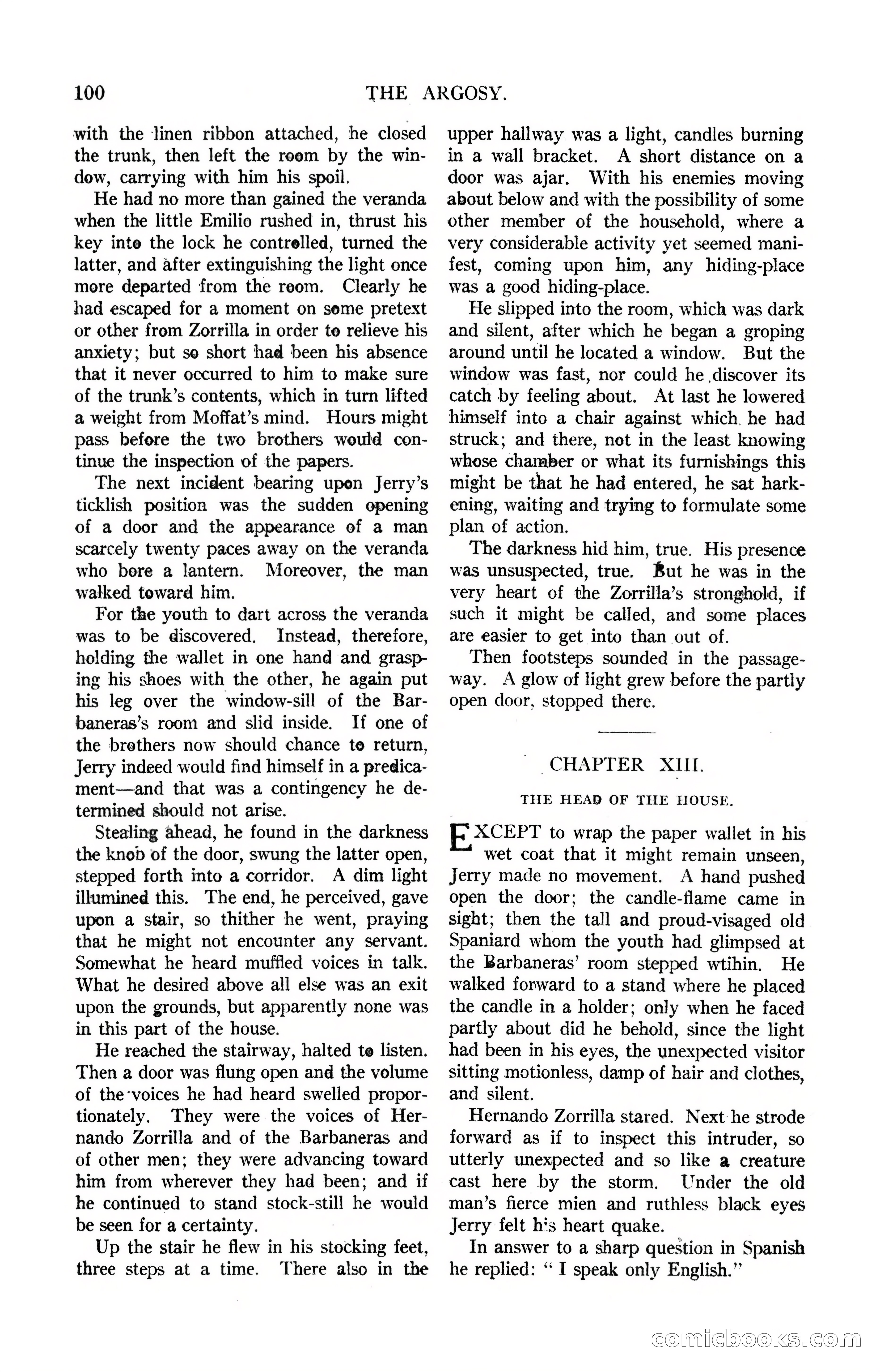 Argosy, Vol. 122, No. 1 — page 110 of 164