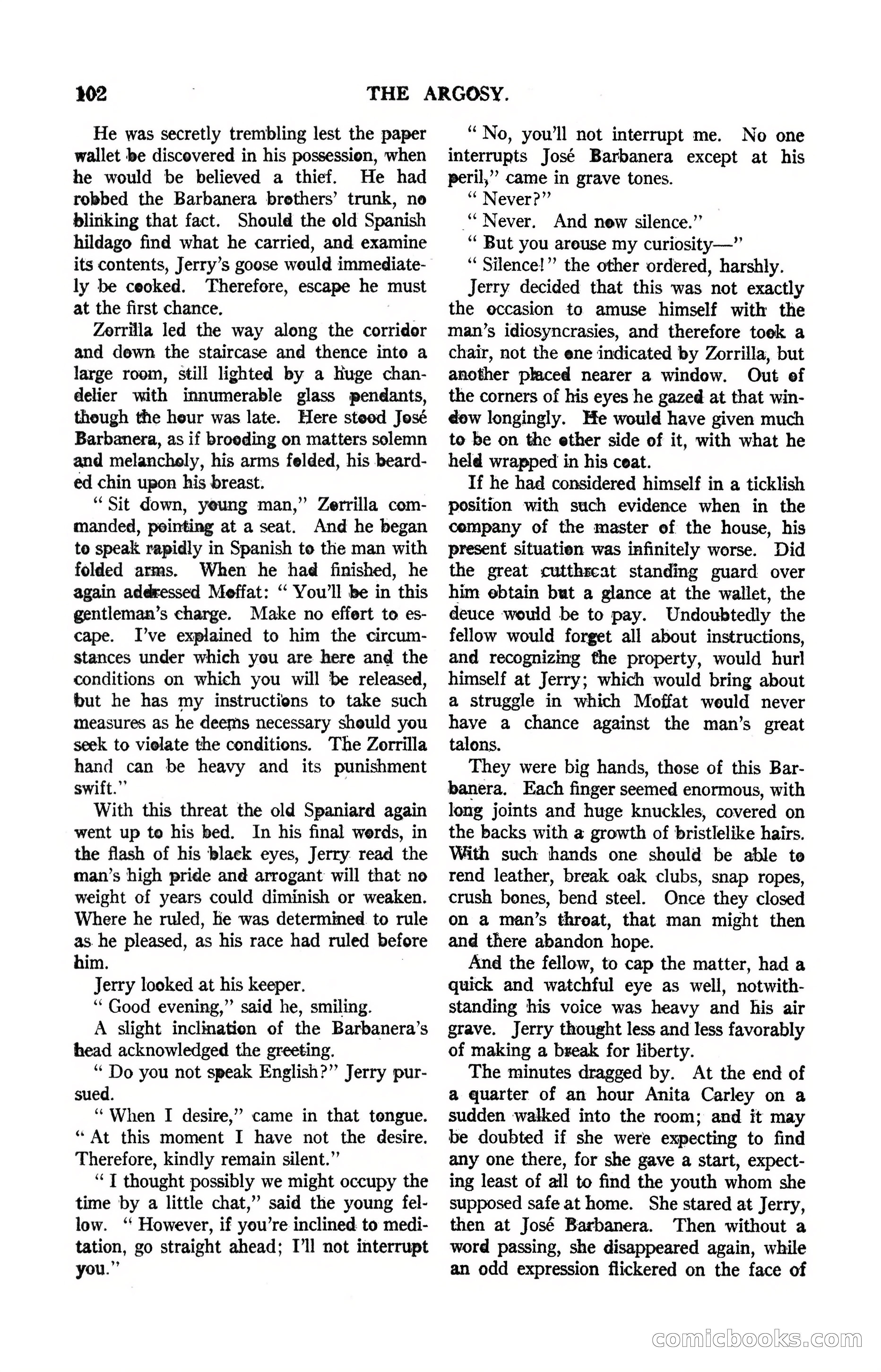 Argosy, Vol. 122, No. 1 — page 112 of 164
