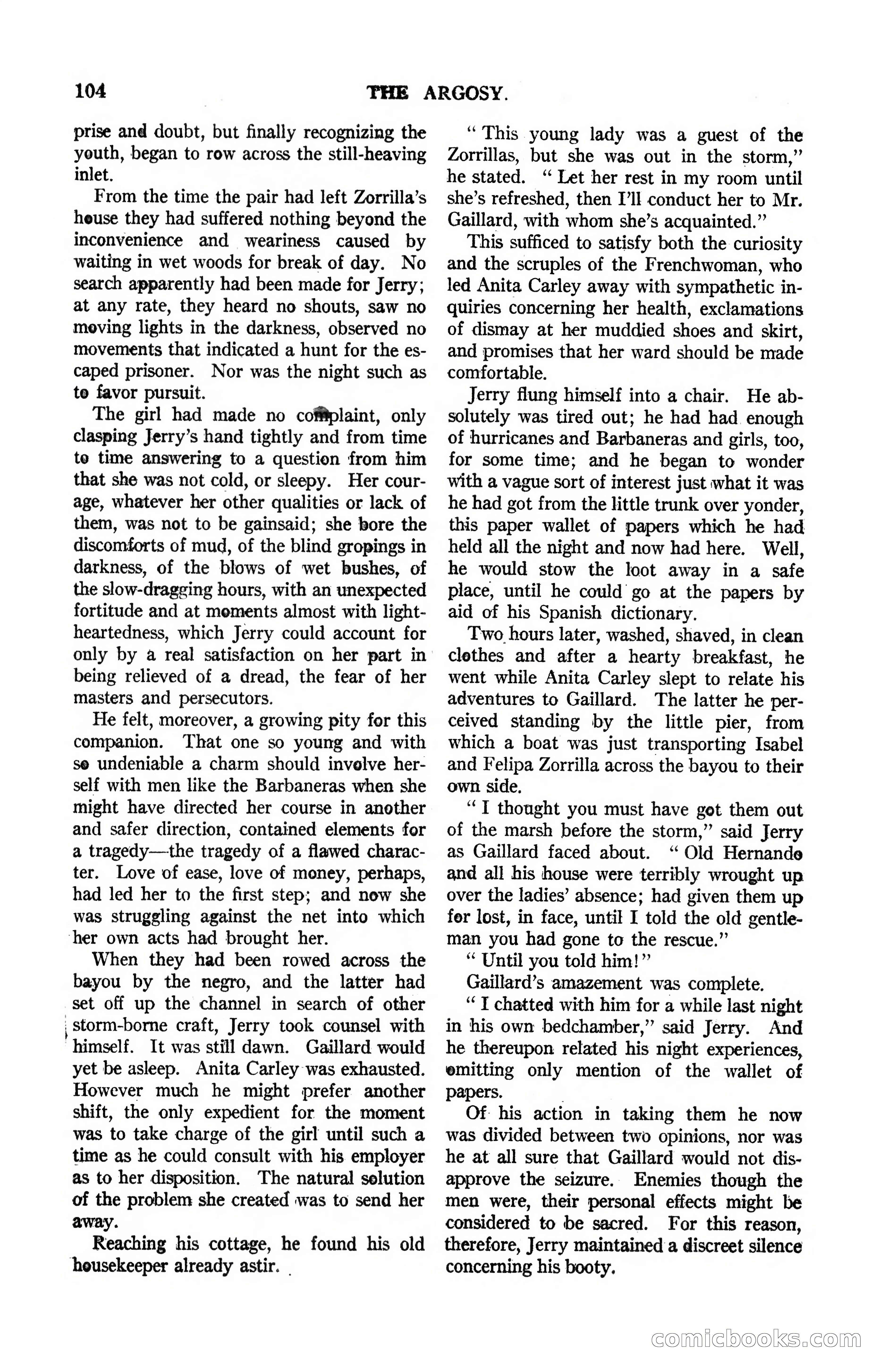 Argosy, Vol. 122, No. 1 — page 114 of 164