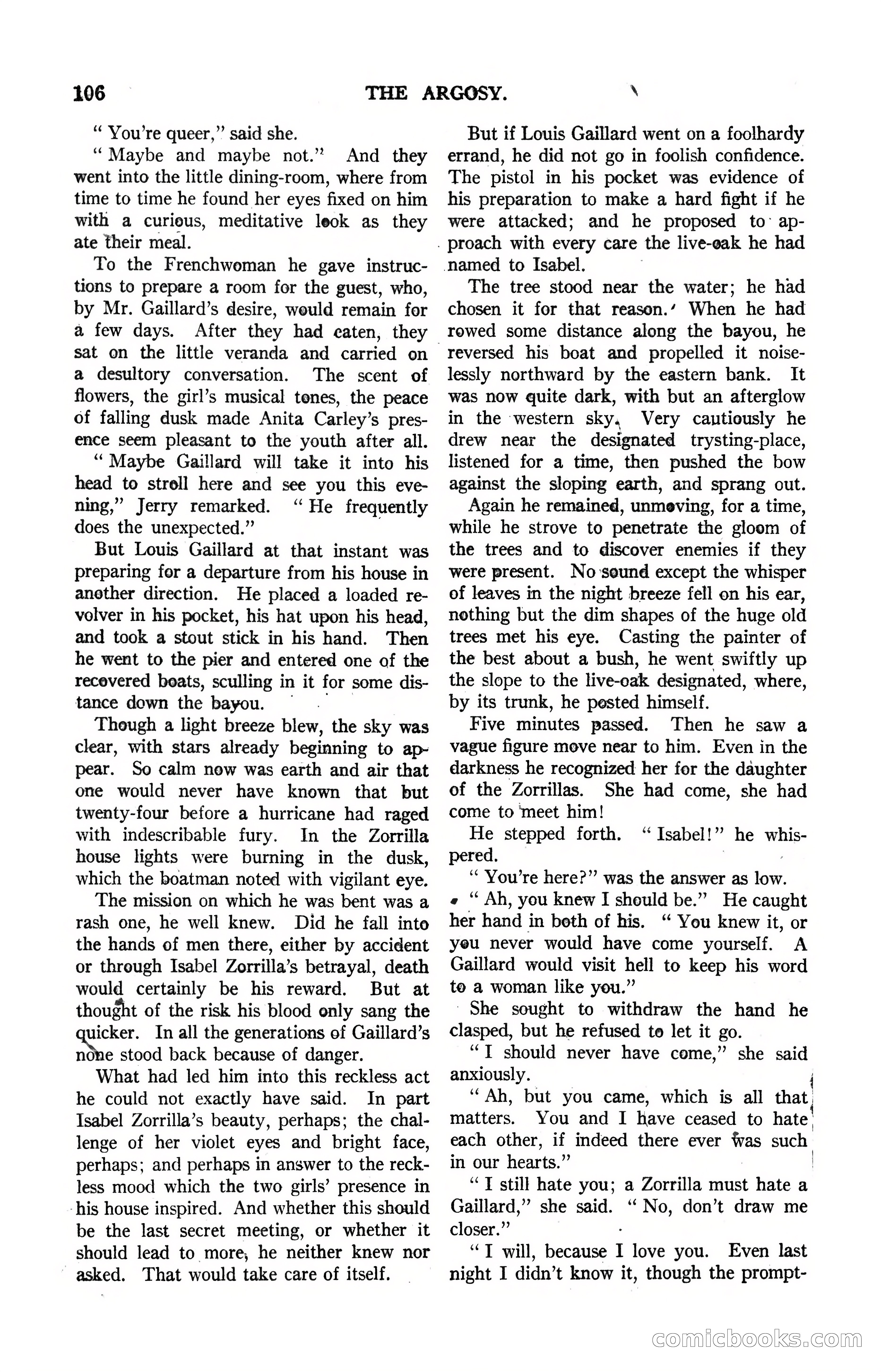Argosy, Vol. 122, No. 1 — page 116 of 164