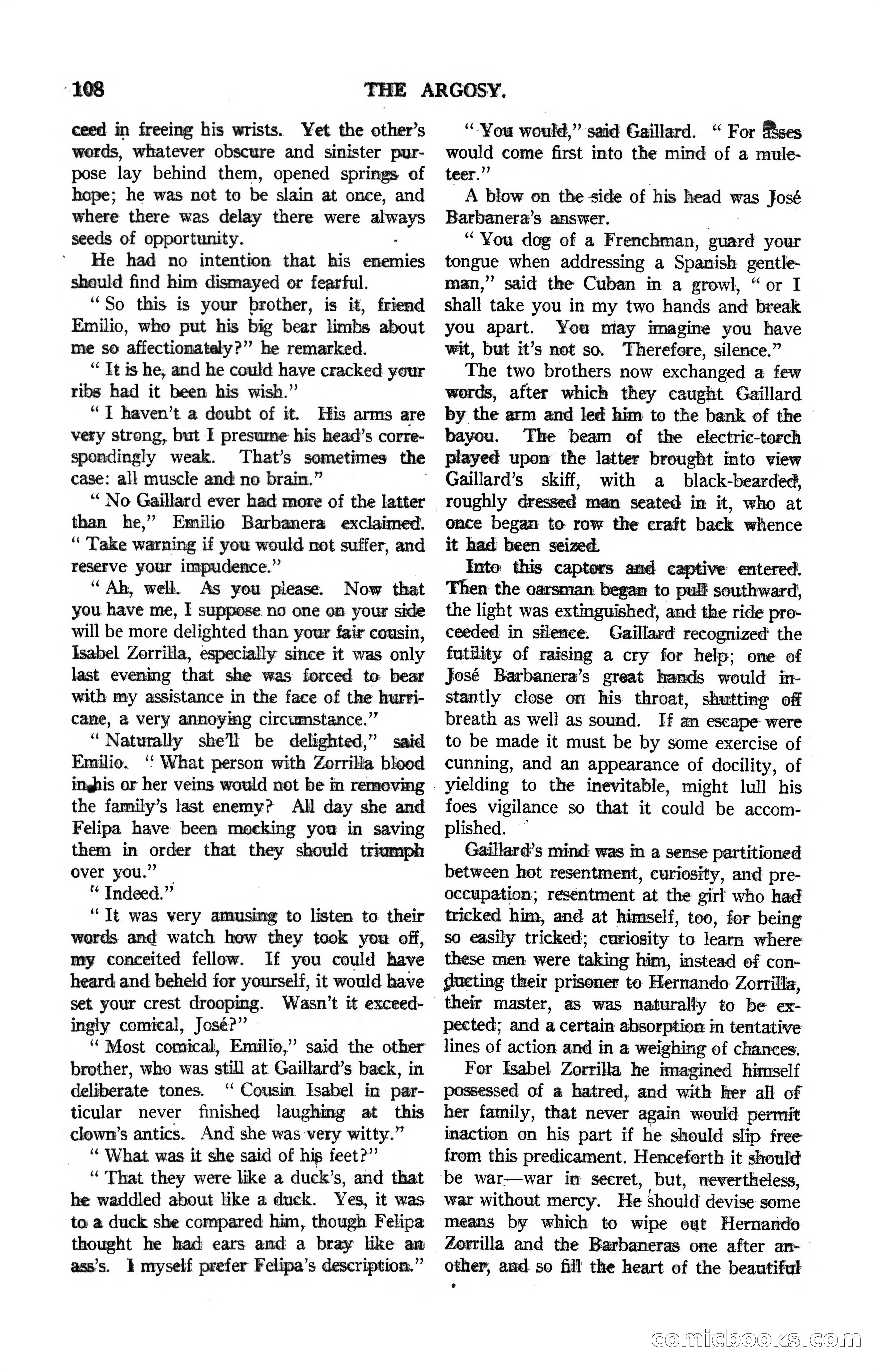 Argosy, Vol. 122, No. 1 — page 118 of 164