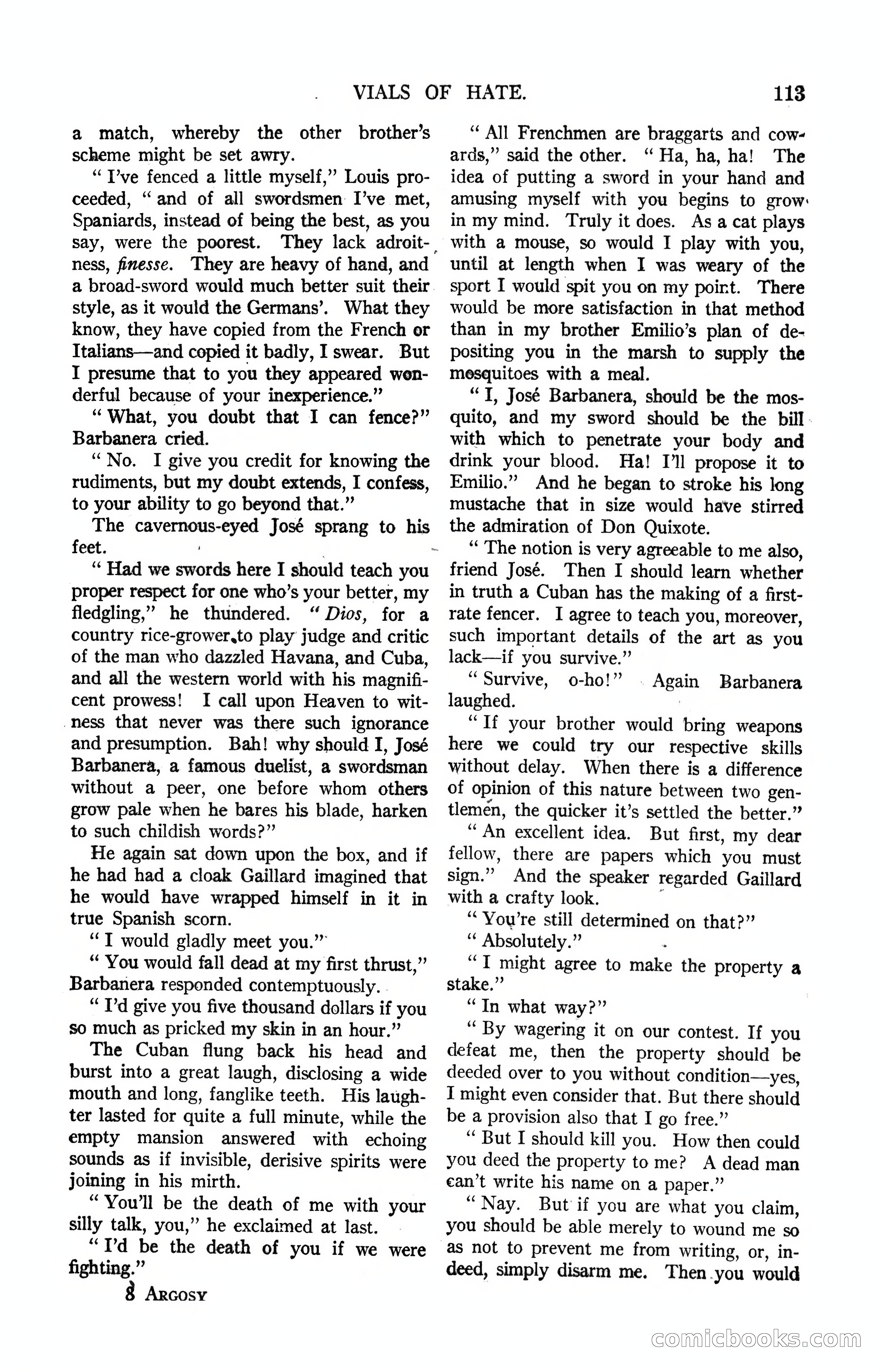 Argosy, Vol. 122, No. 1 — page 123 of 164
