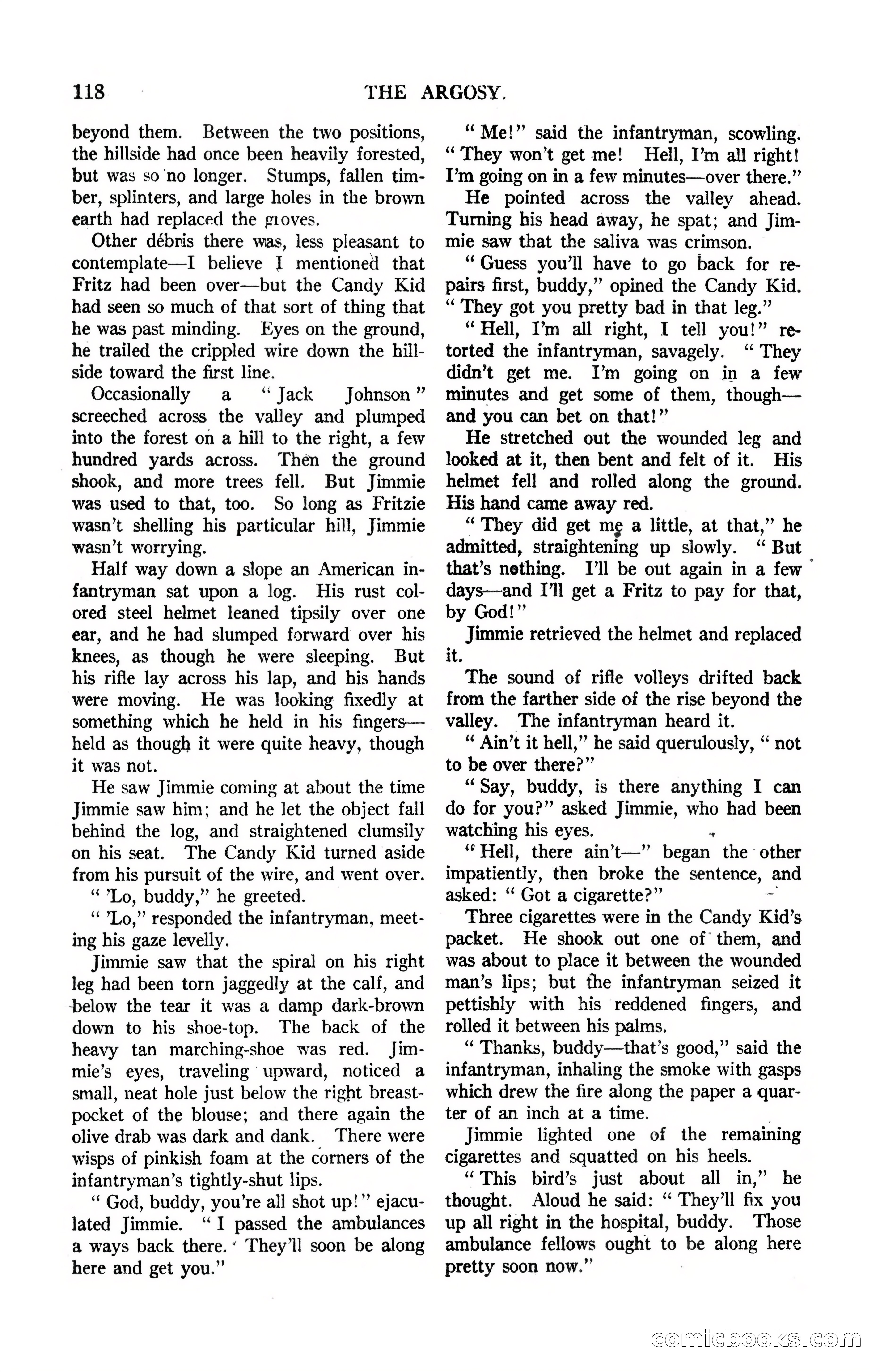 Argosy, Vol. 122, No. 1 — page 128 of 164