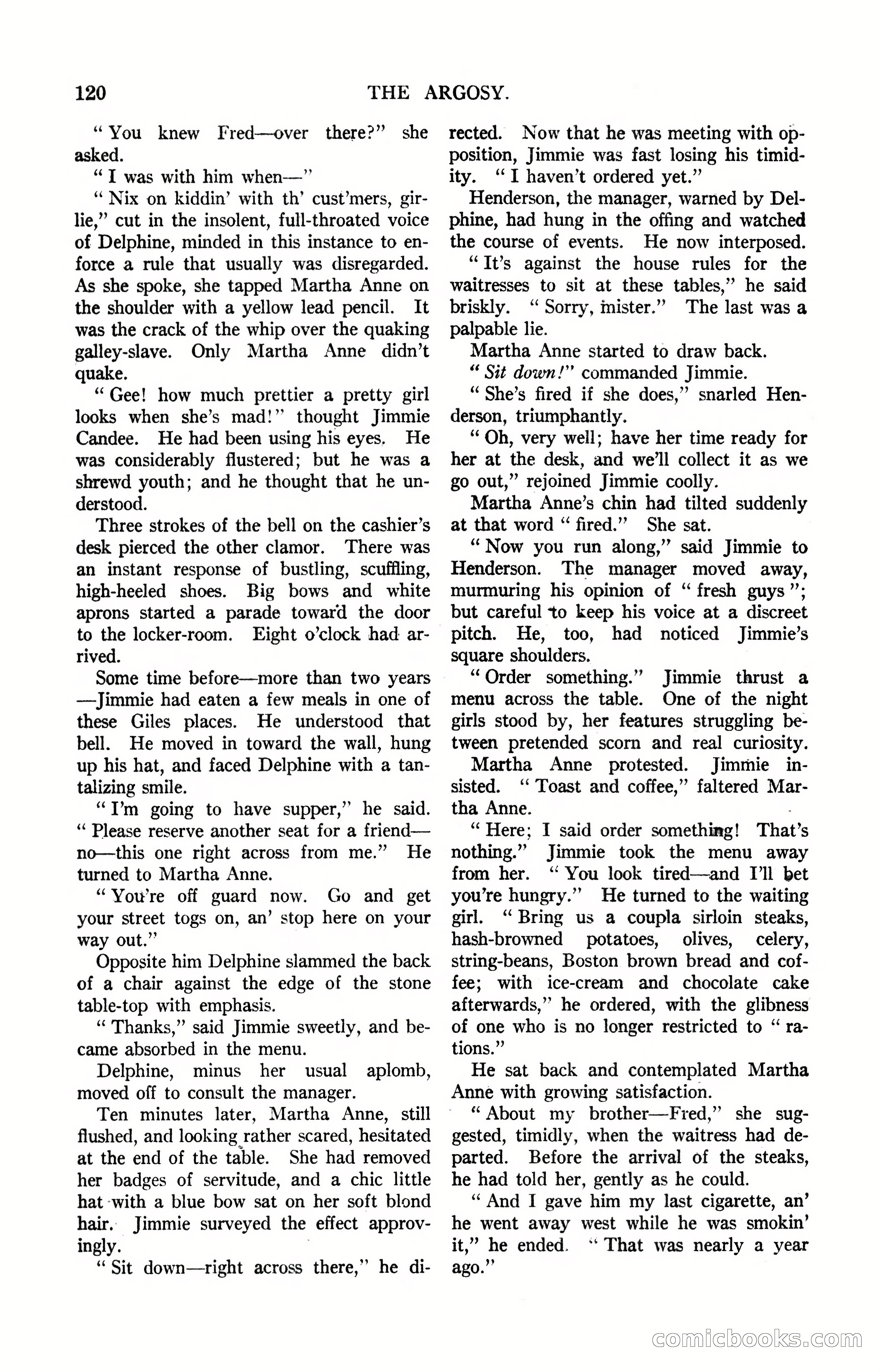 Argosy, Vol. 122, No. 1 — page 130 of 164