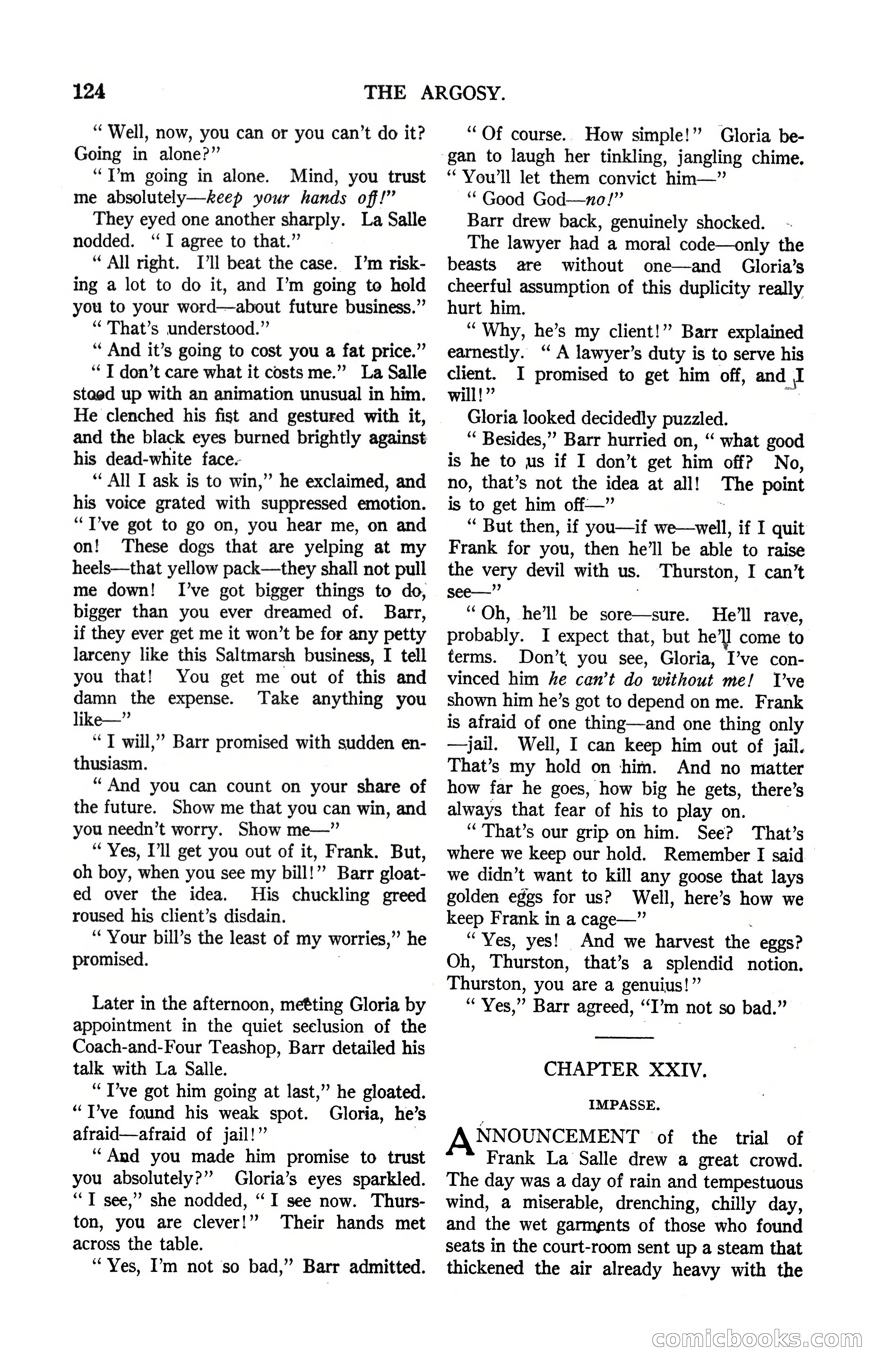 Argosy, Vol. 122, No. 1 — page 134 of 164