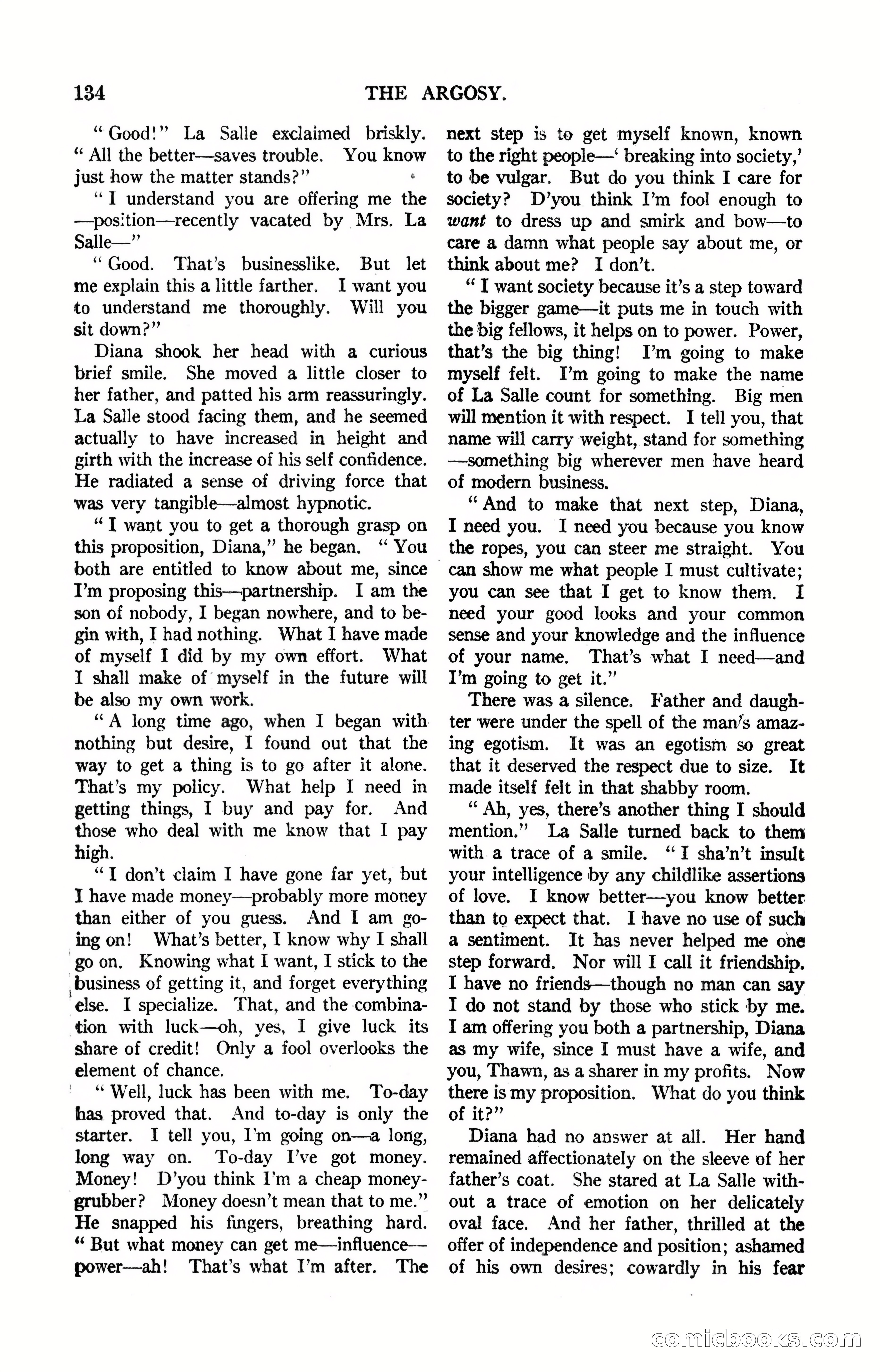 Argosy, Vol. 122, No. 1 — page 144 of 164