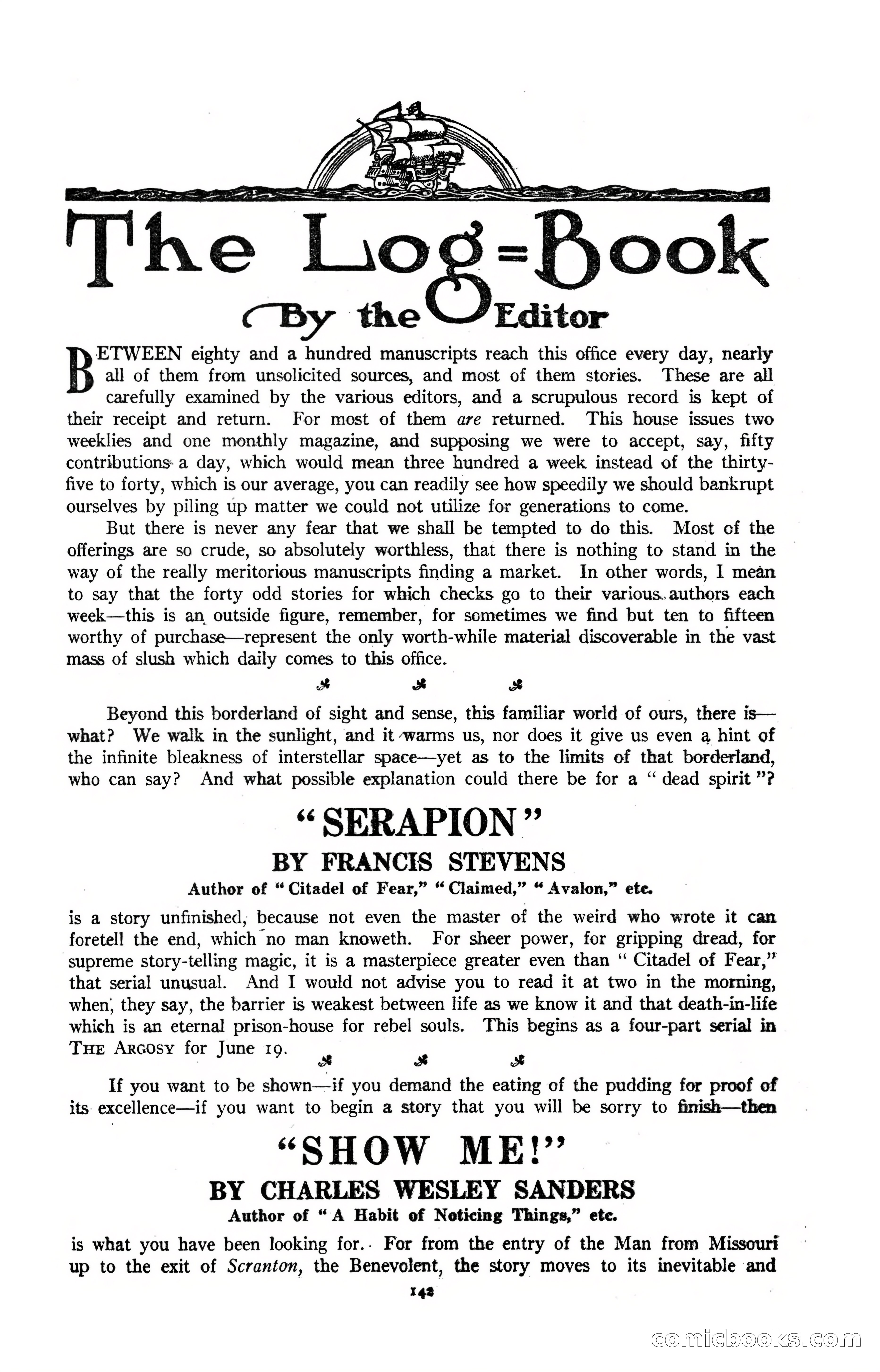 Argosy, Vol. 122, No. 1 — page 152 of 164