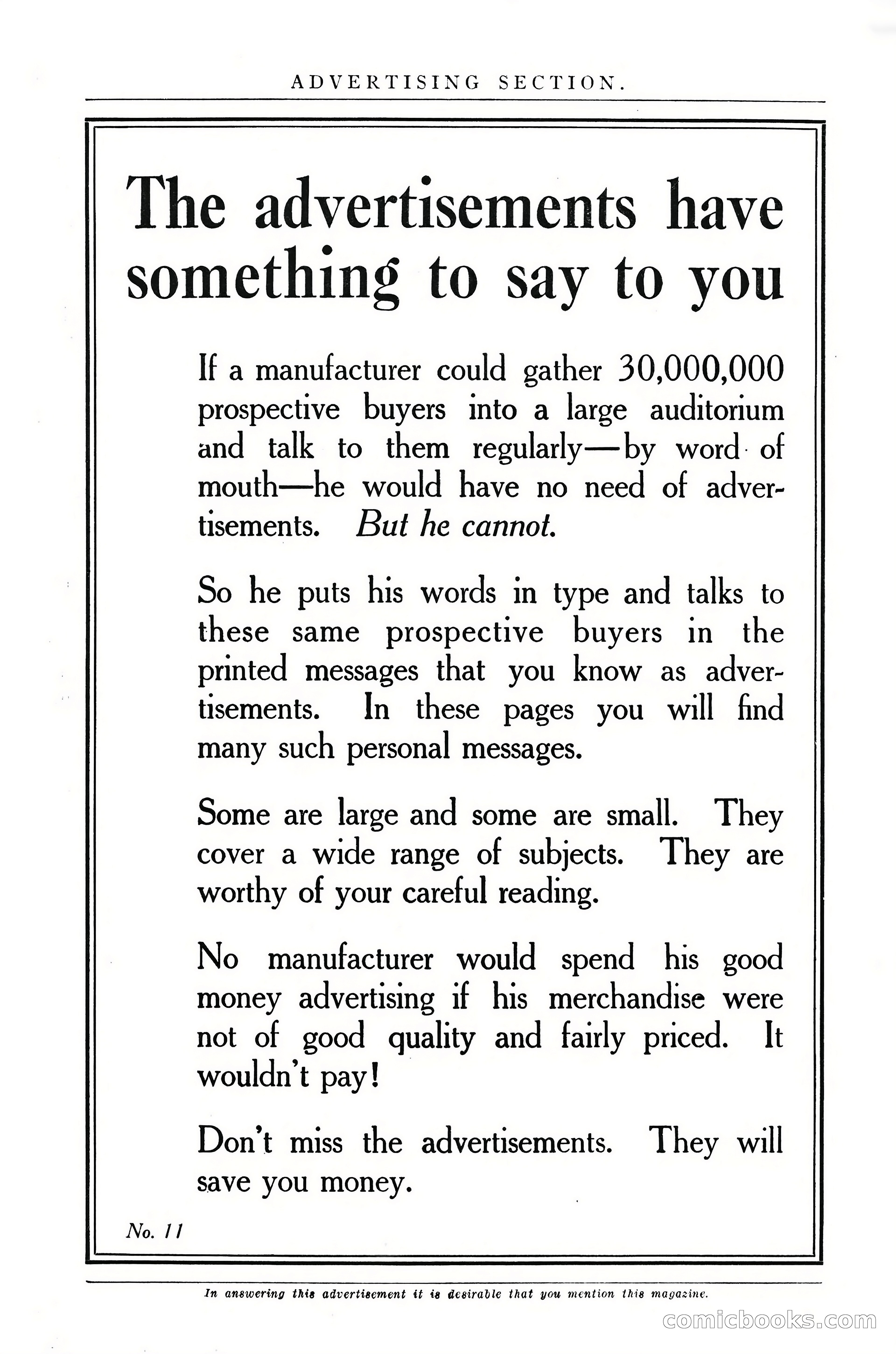 Argosy, Vol. 123, No. 1 — page 5 of 156