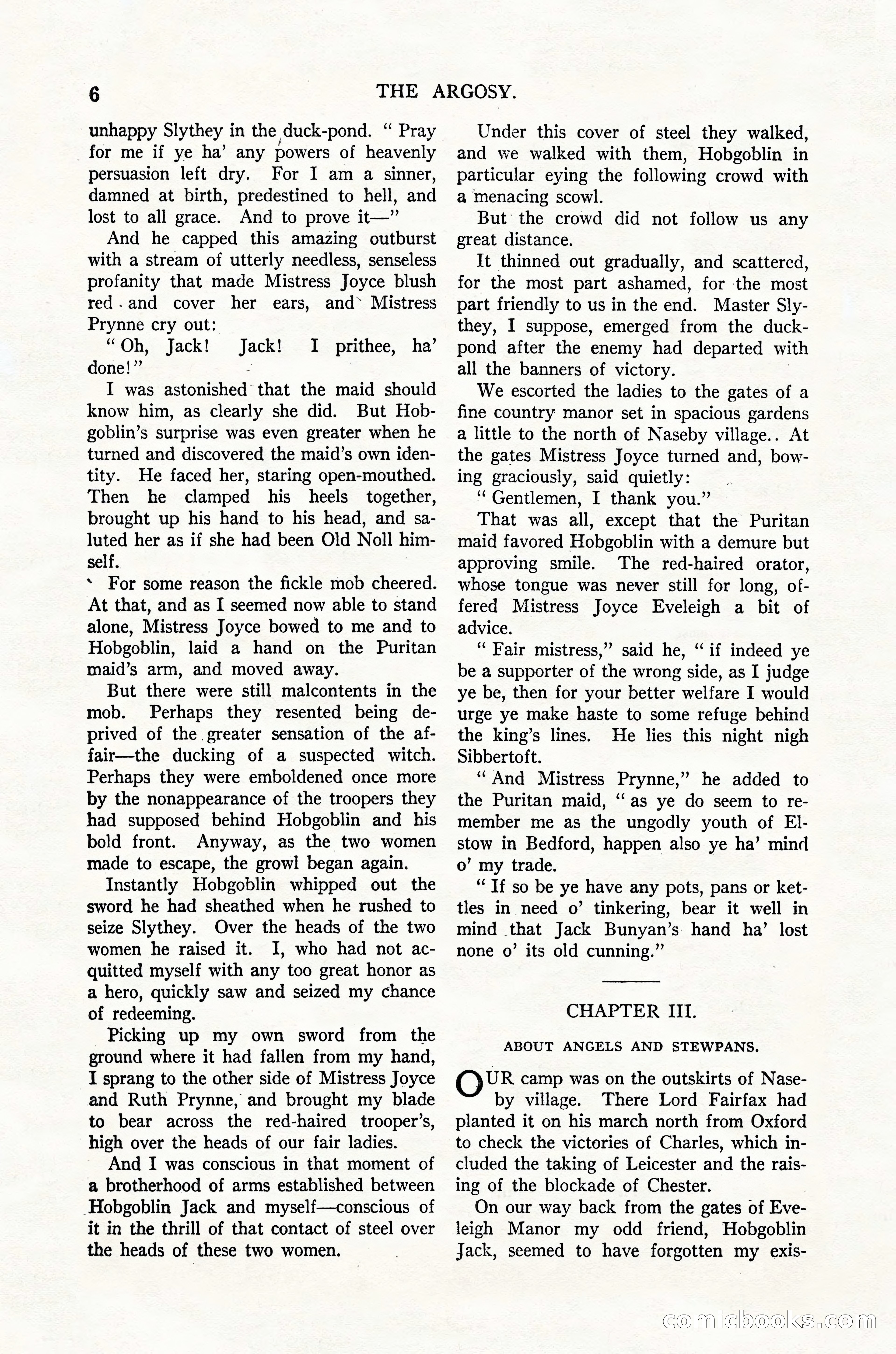 Argosy, Vol. 123, No. 1 — page 16 of 156