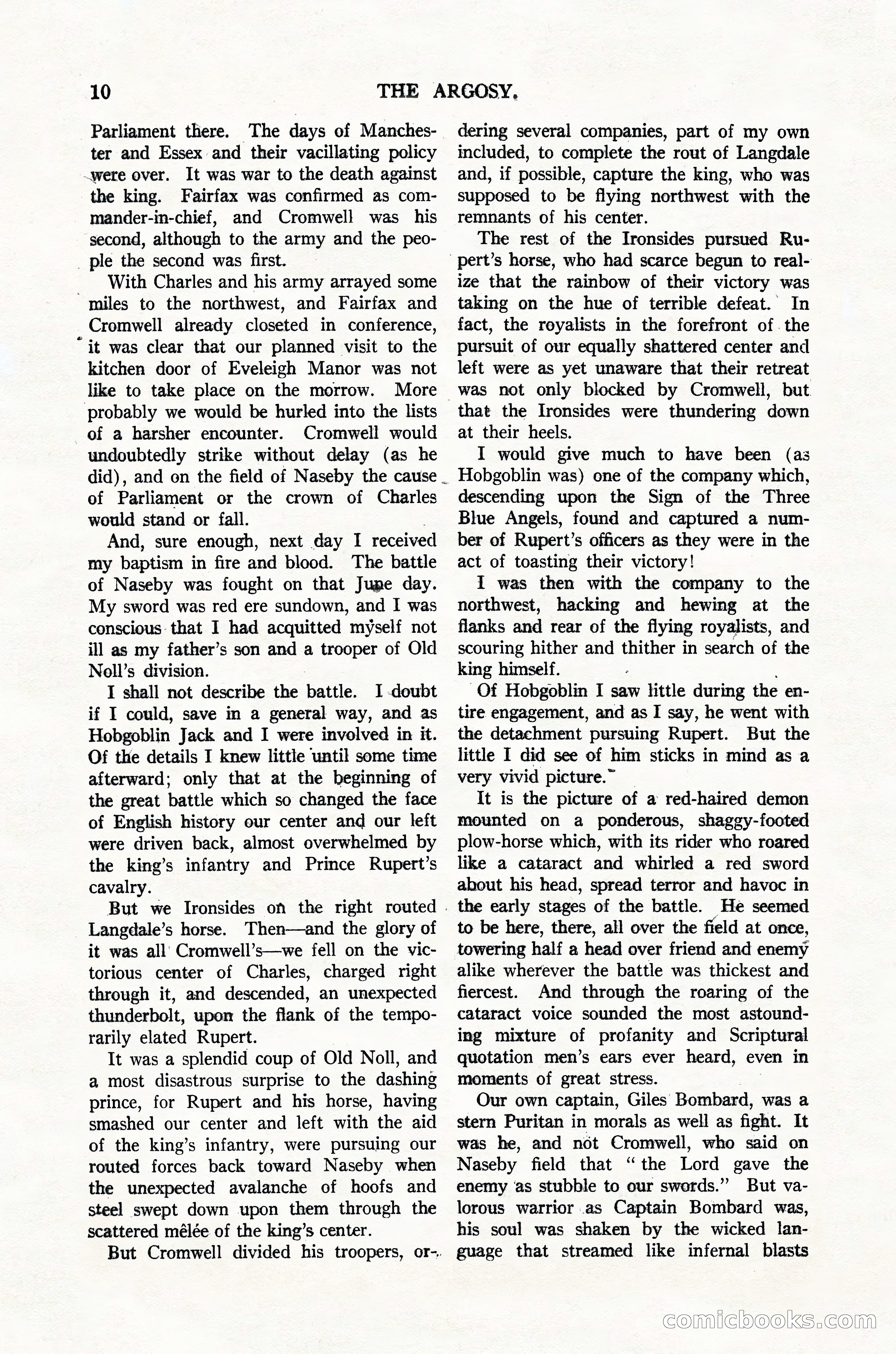 Argosy, Vol. 123, No. 1 — page 20 of 156