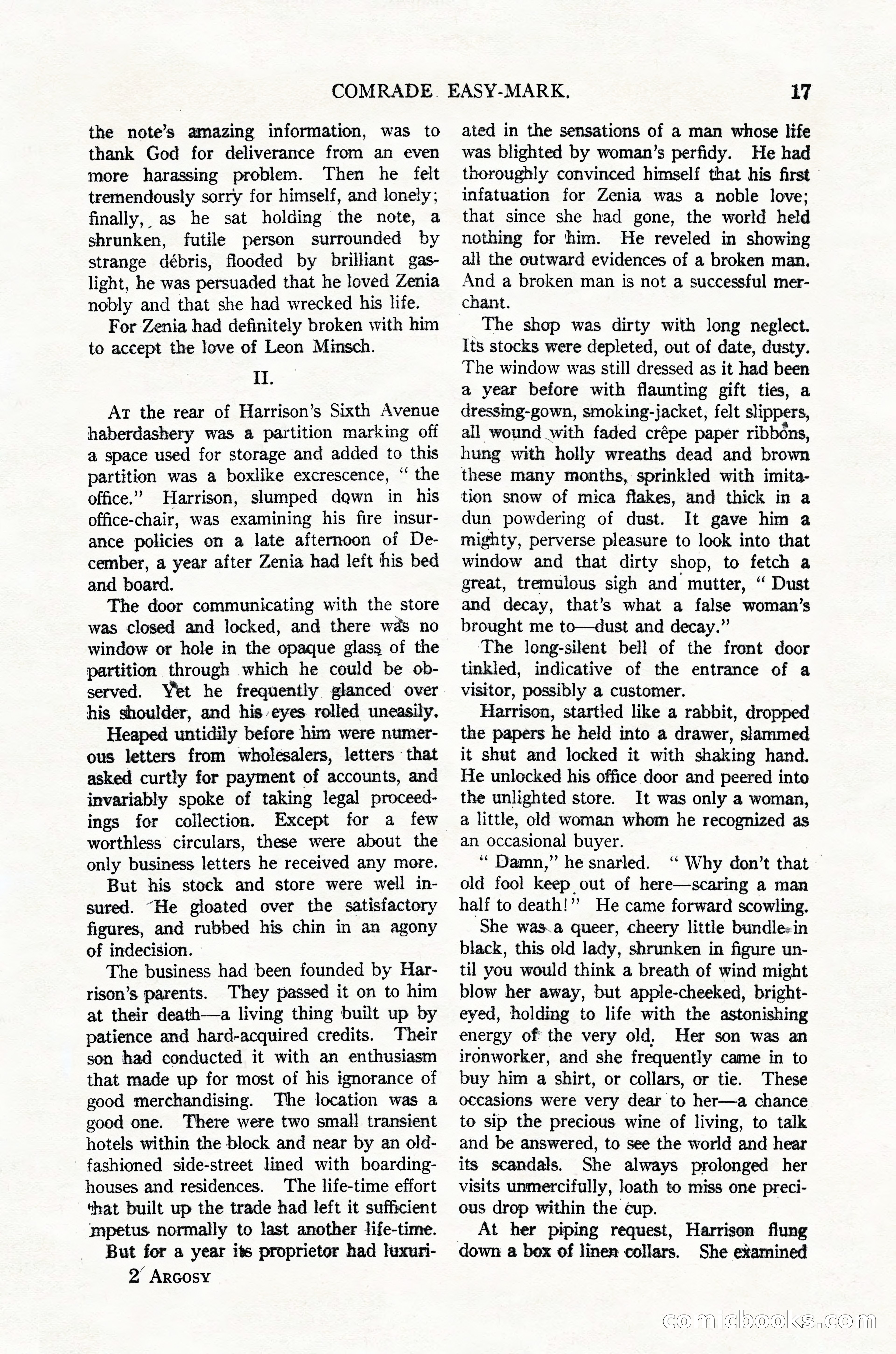 Argosy, Vol. 123, No. 1 — page 27 of 156
