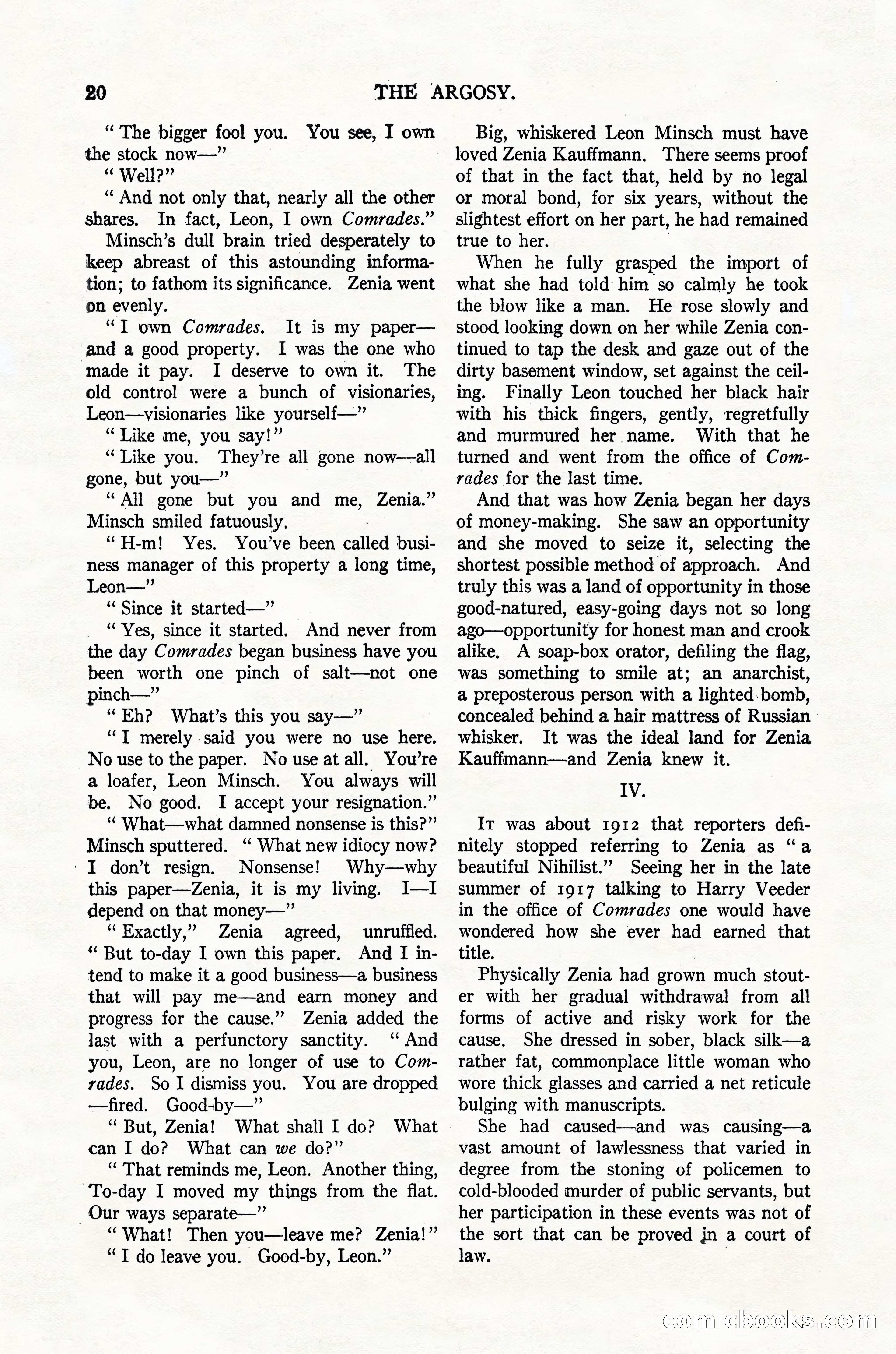 Argosy, Vol. 123, No. 1 — page 30 of 156